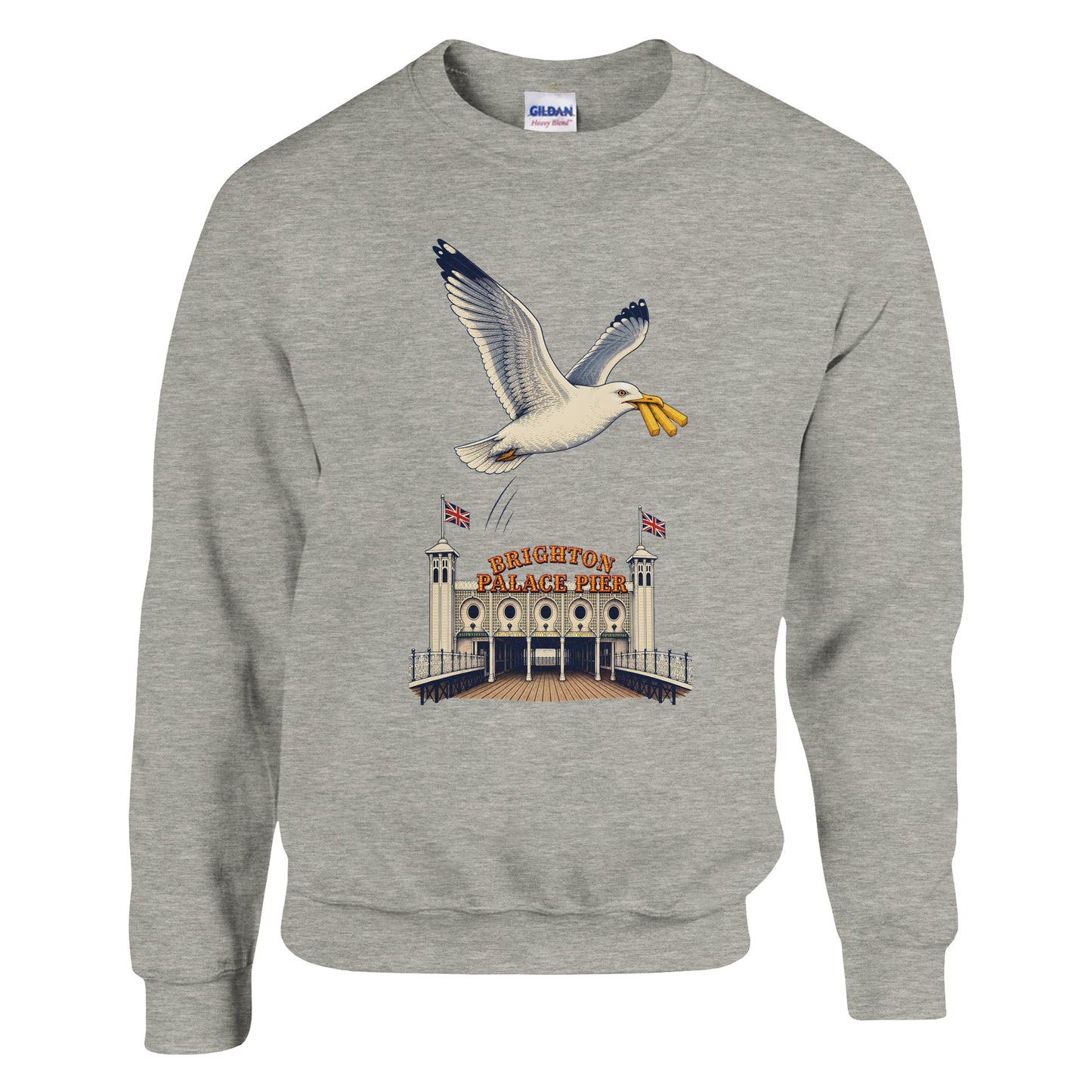 Brighton Palace Pier Chip Heist Sweatshirt — product view 17