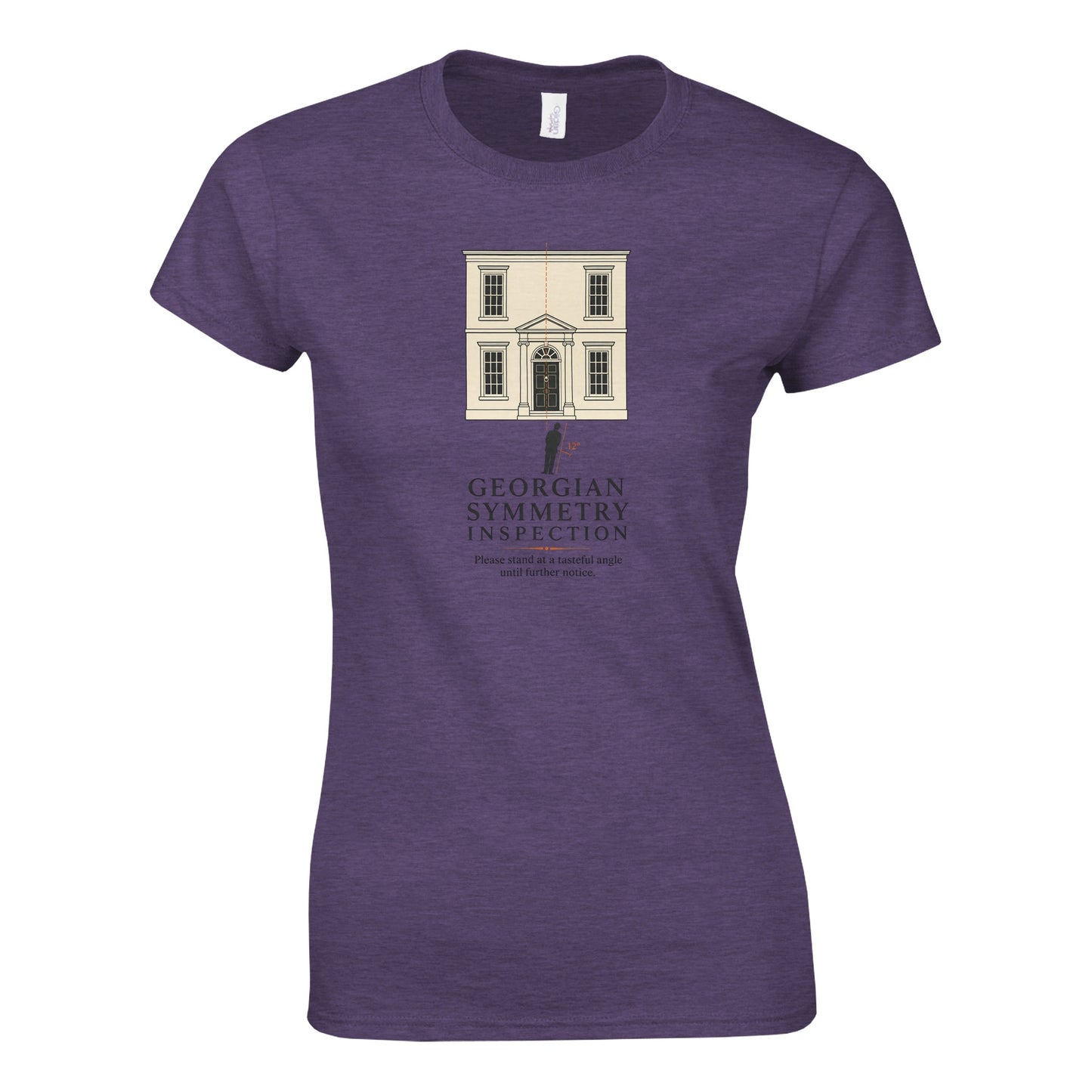 Georgian Symmetry Inspection — Bath Women's T-shirt — product view 9