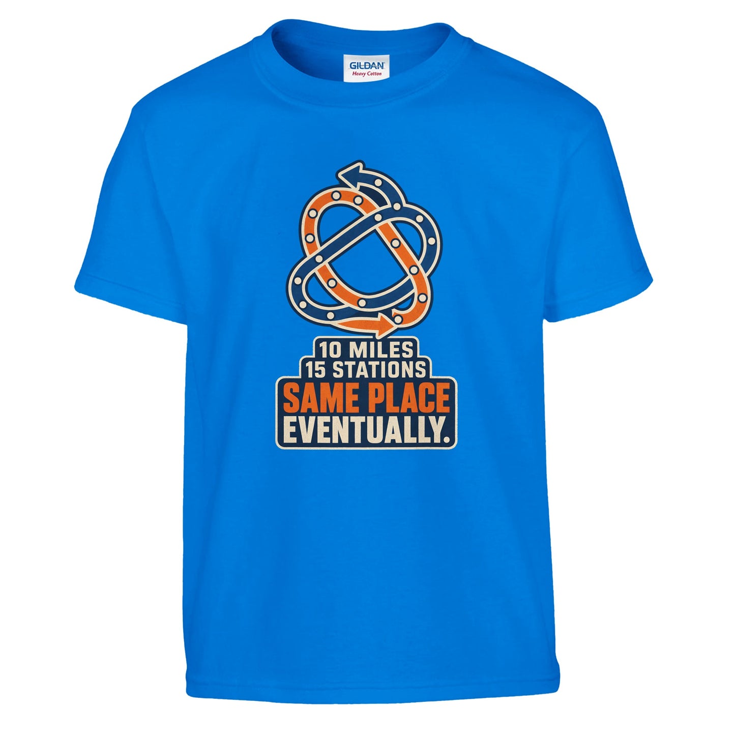 Glasgow Same Place Eventually Kids' T-shirt — product view 14