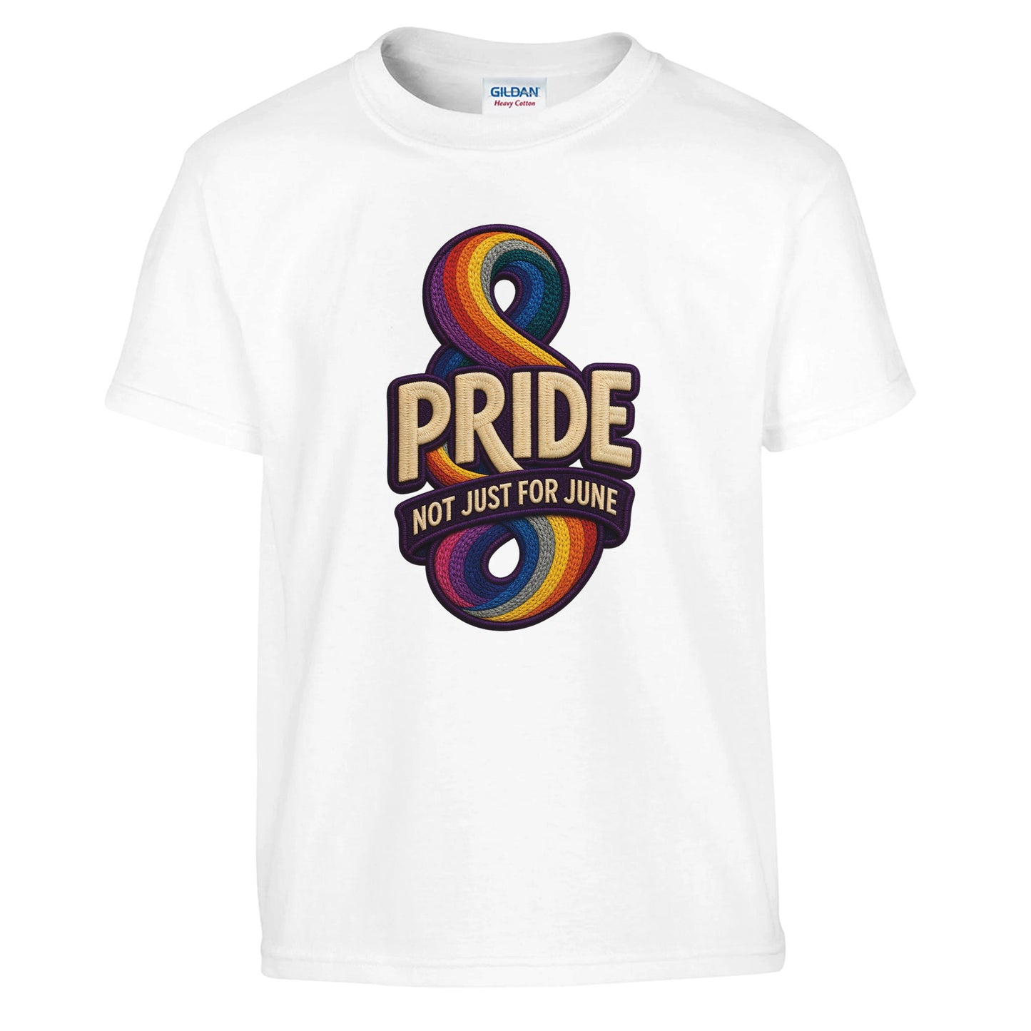 Pride: Not Just for June Kids' T-shirt — product view 1