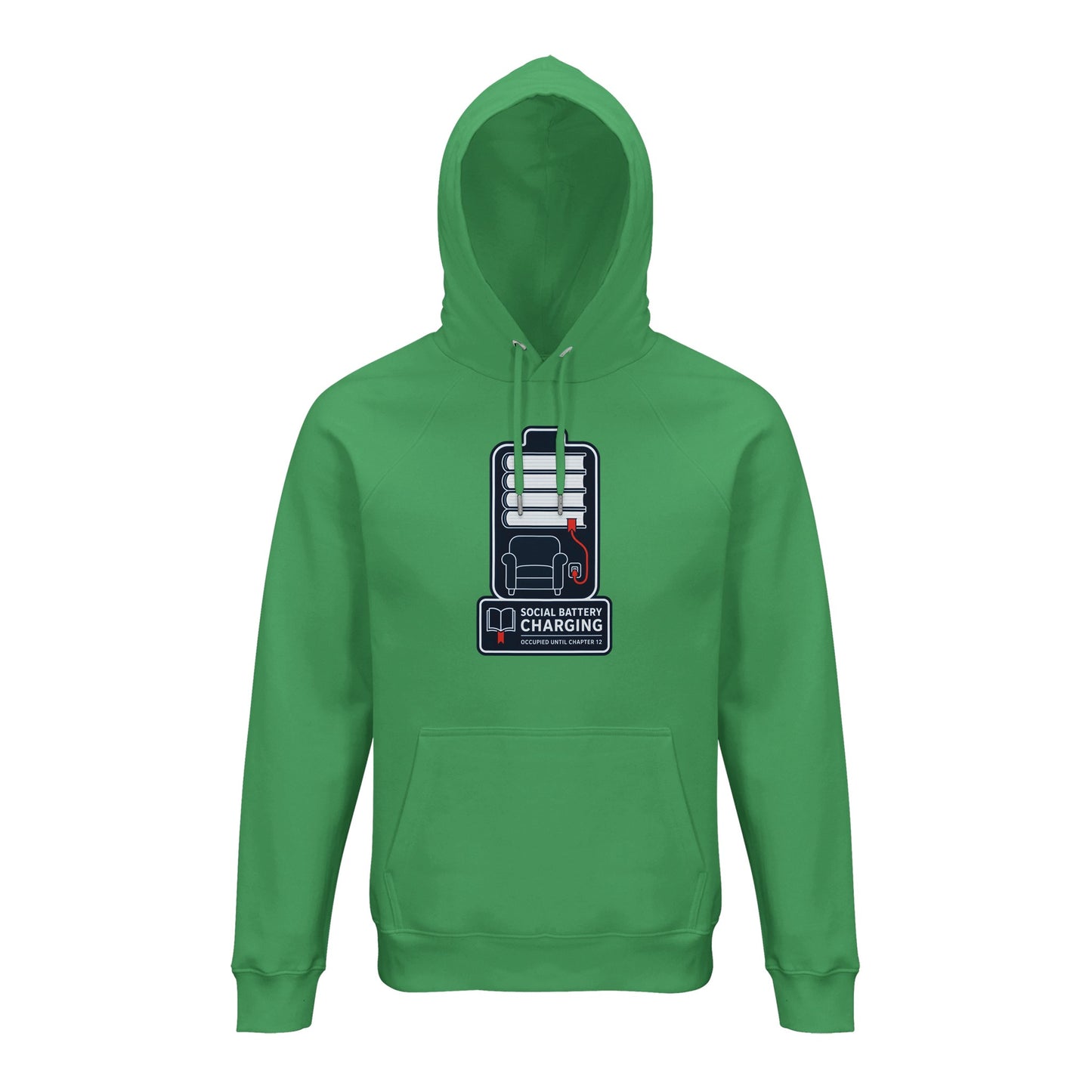 Social Battery Charging Hoodie — product view 6