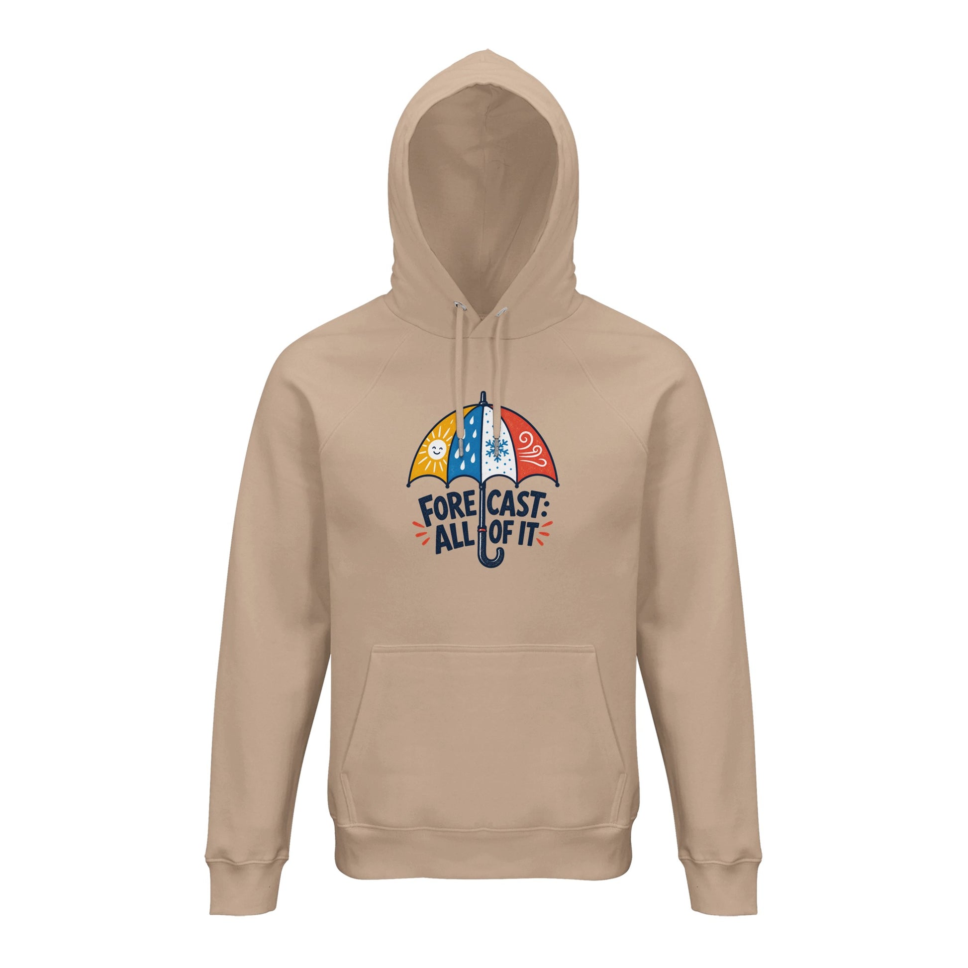Forecast: All of It British Weather Graphic Hoodie — product view 5