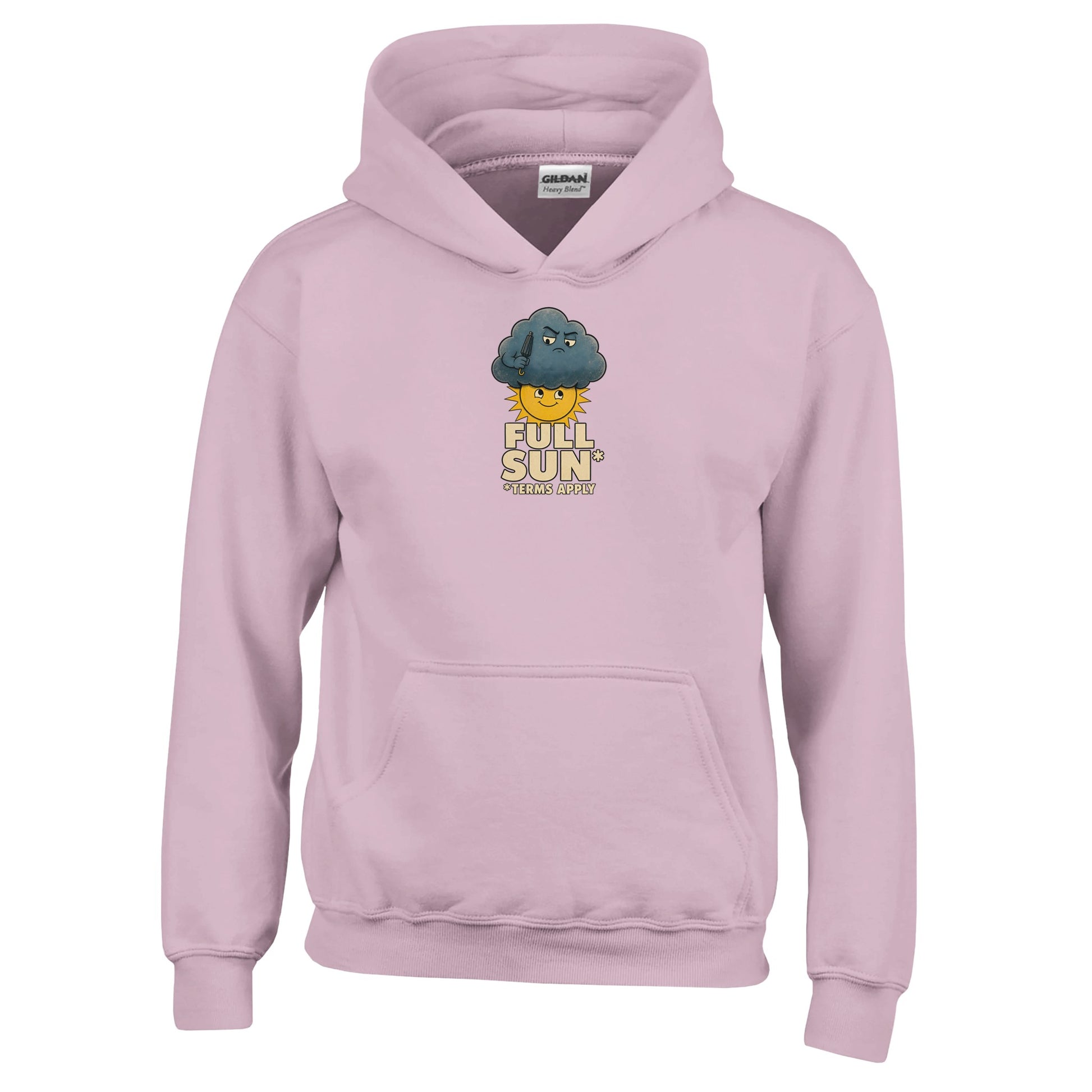 Full Sun, Terms Apply Weather Graphic Kids' Hoodie — product view 5