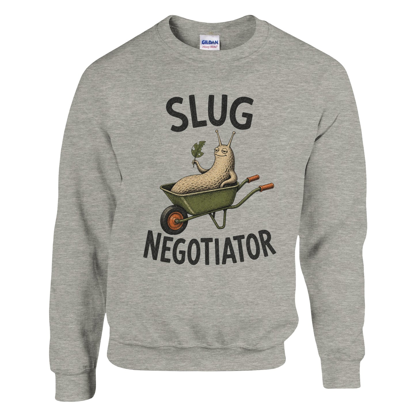 Slug Negotiator Garden Graphic Sweatshirt — product view 4