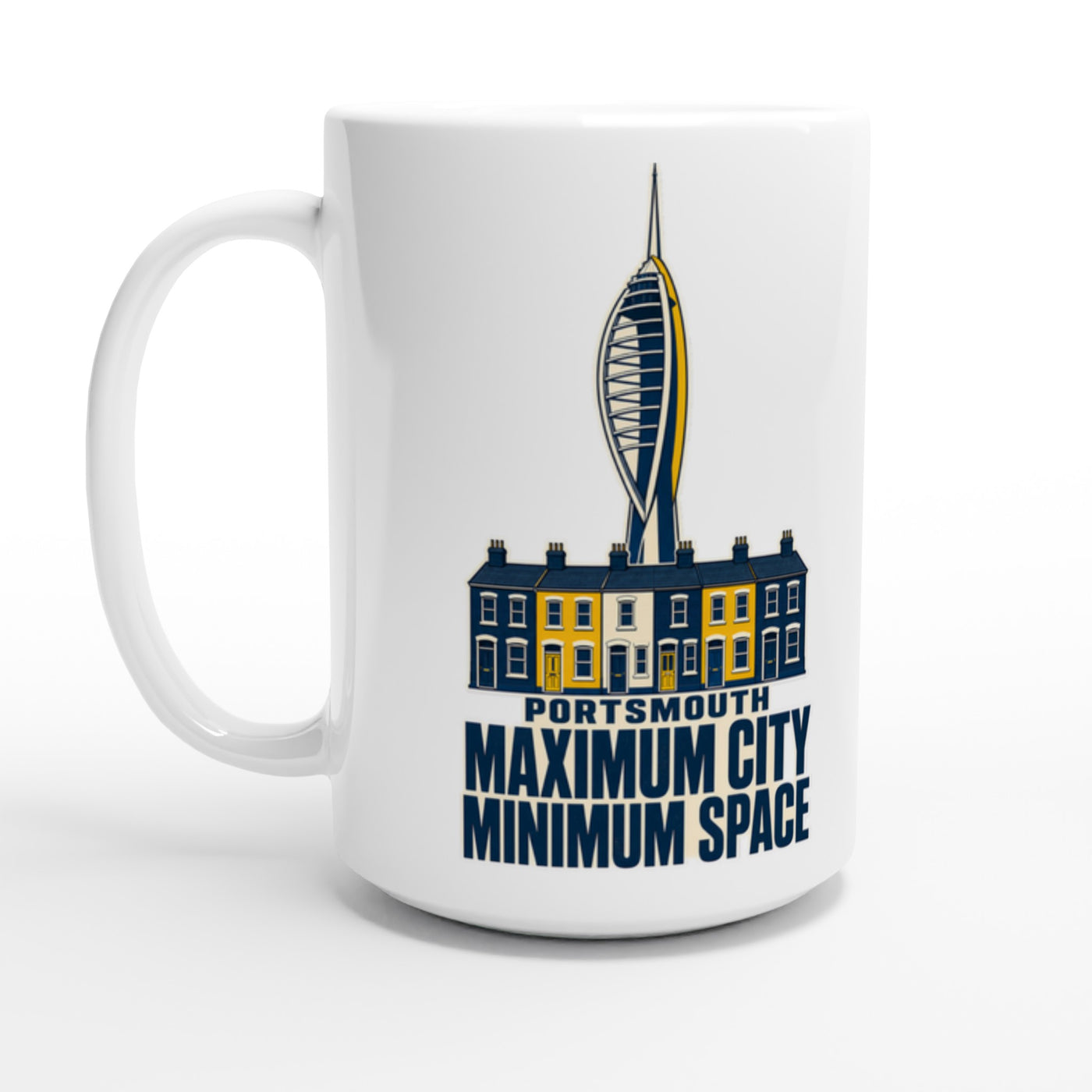 Portsmouth Maximum City Minimum Space Large Mug