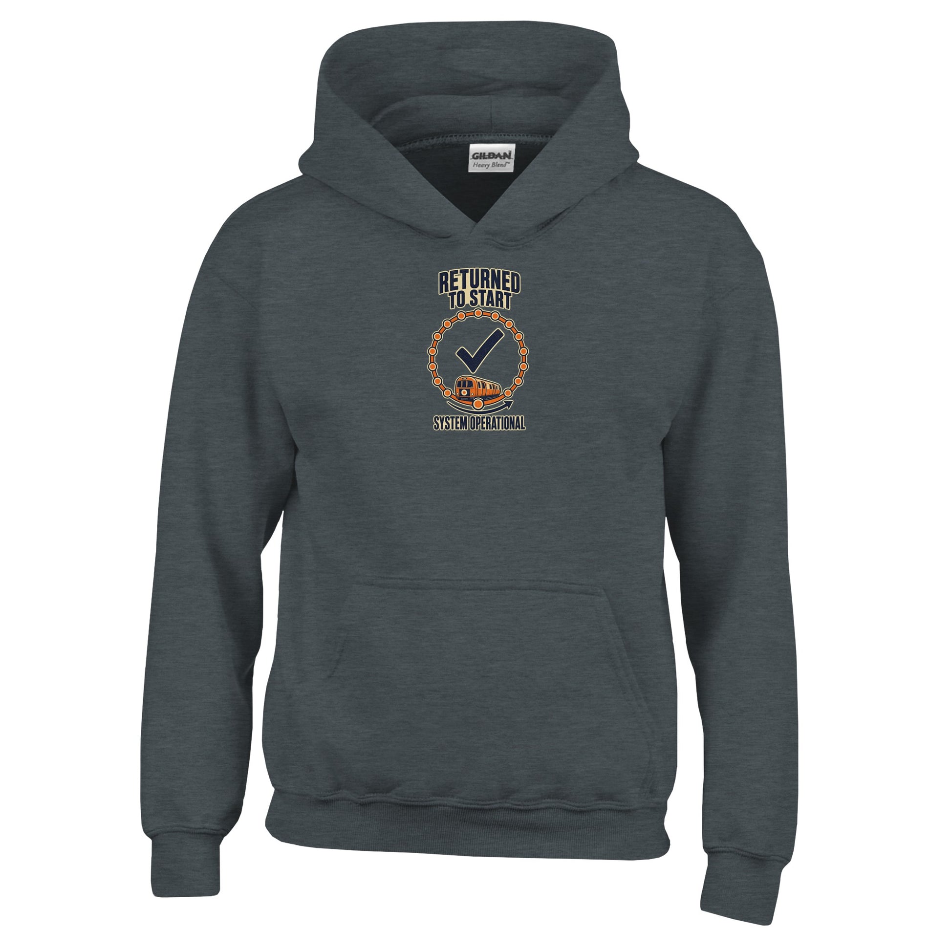 Glasgow Subway: System Operational Kids' Hoodie — product view 9