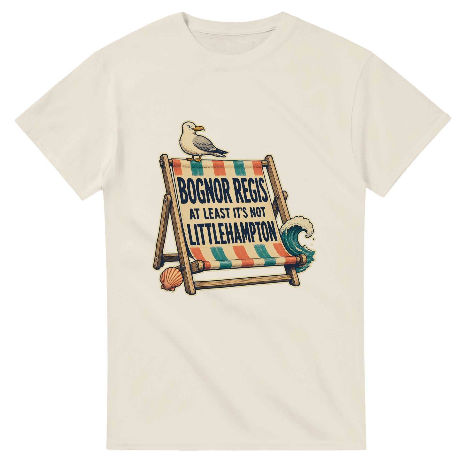 Bognor Regis — At Least It's Not Littlehampton T-shirt — product view 5