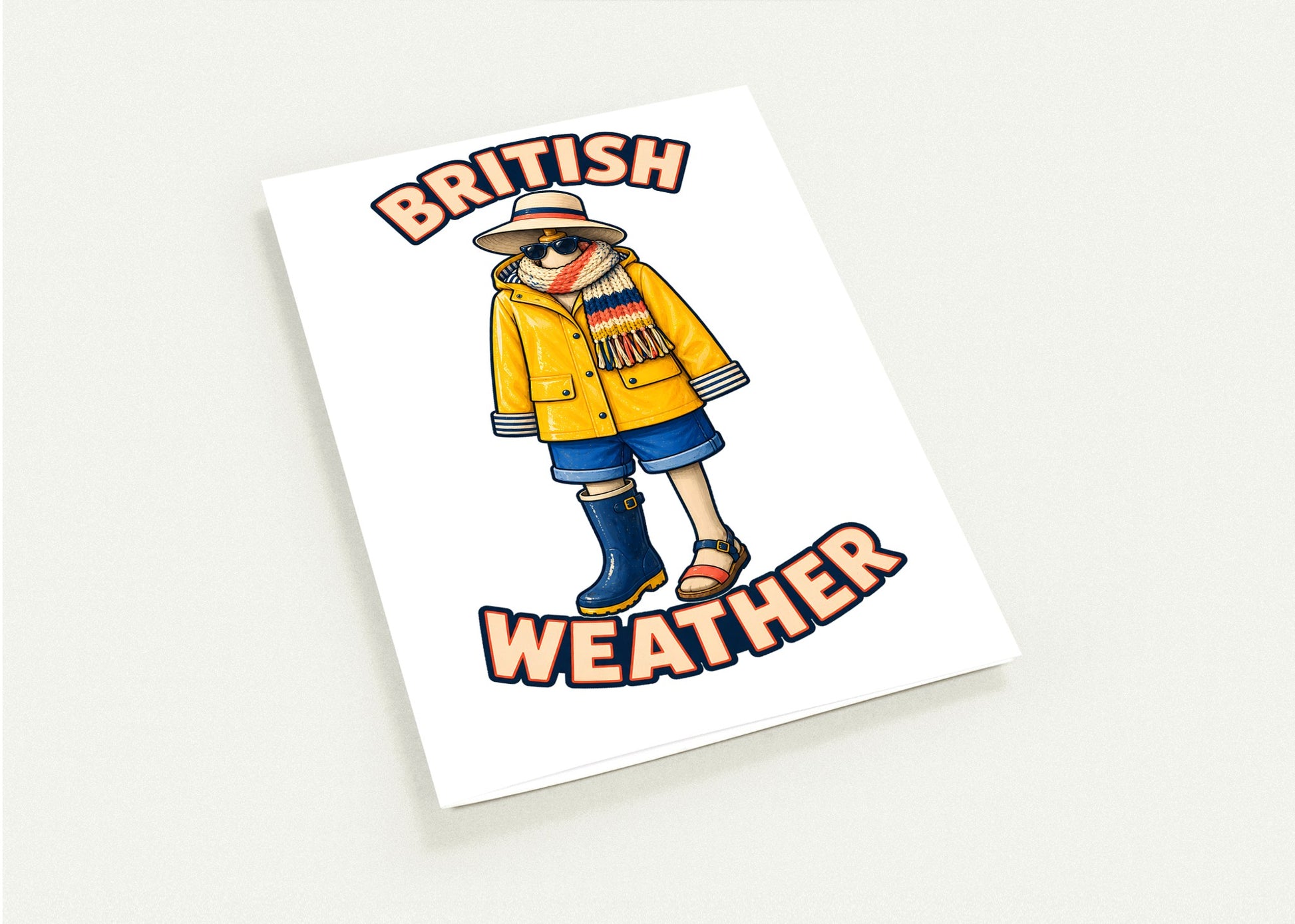 British Weather All-Weather Outfit Greeting Card Pack — product view 4