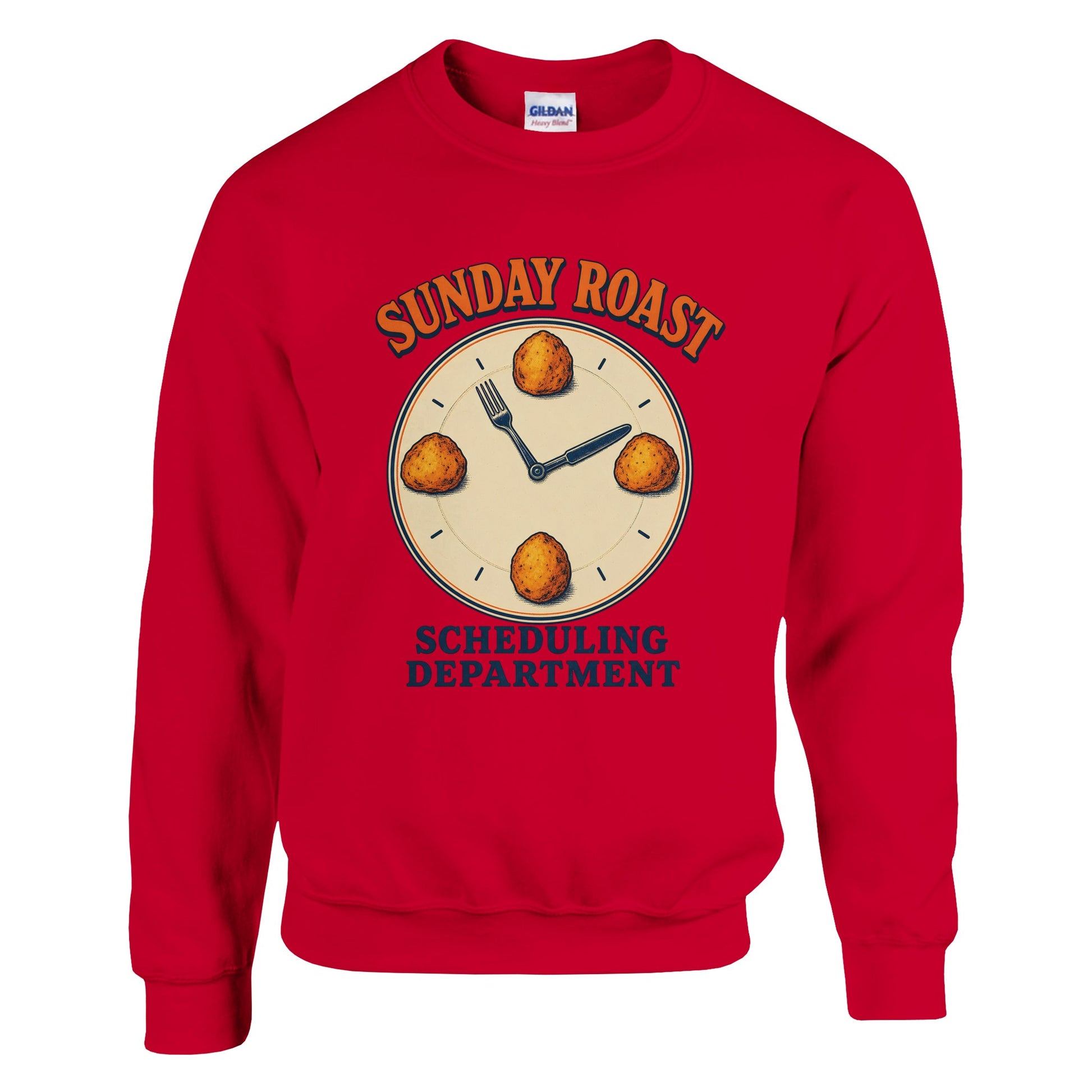 Sunday Roast Scheduling Department Sweatshirt — product view 3