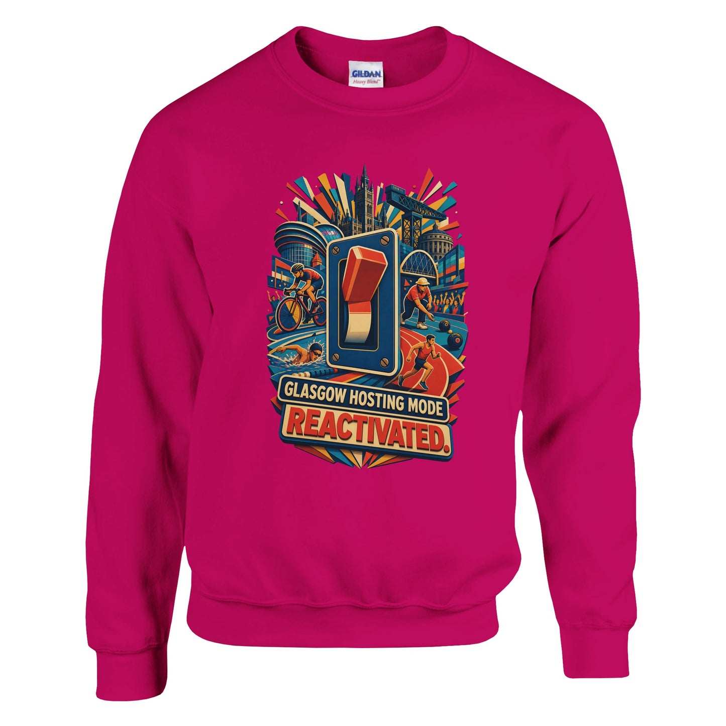Glasgow Hosting Mode — Reactivated Sweatshirt — product view 2