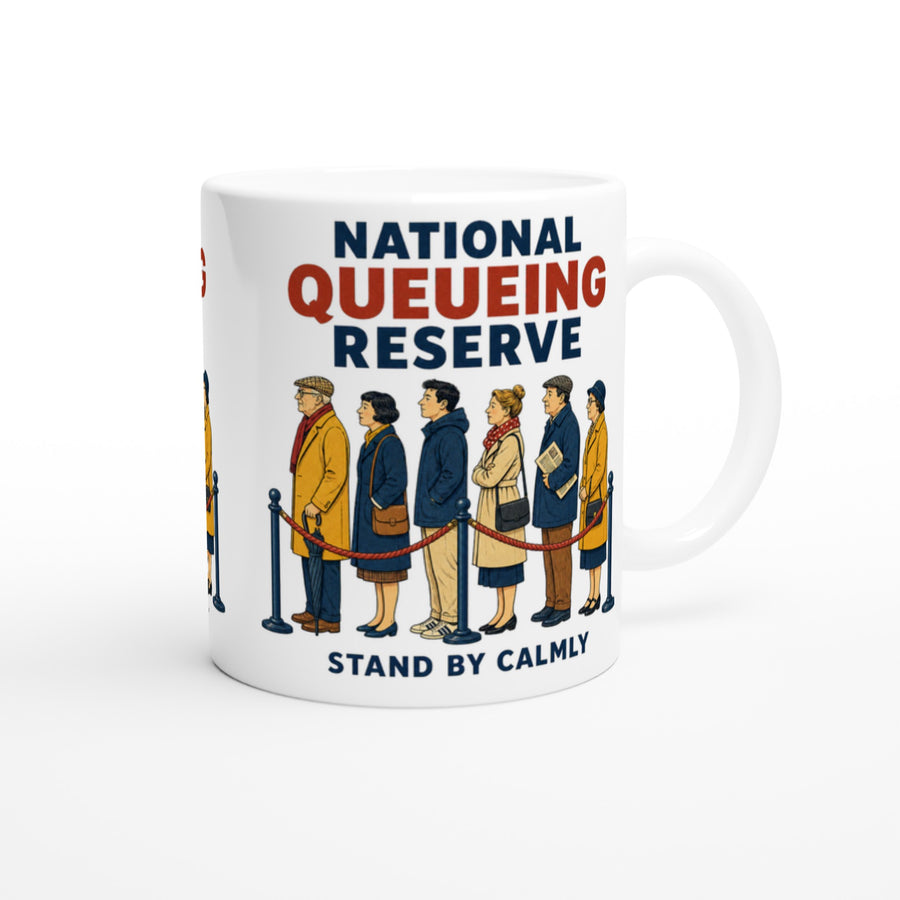 National Queueing Reserve – British Queue Graphic