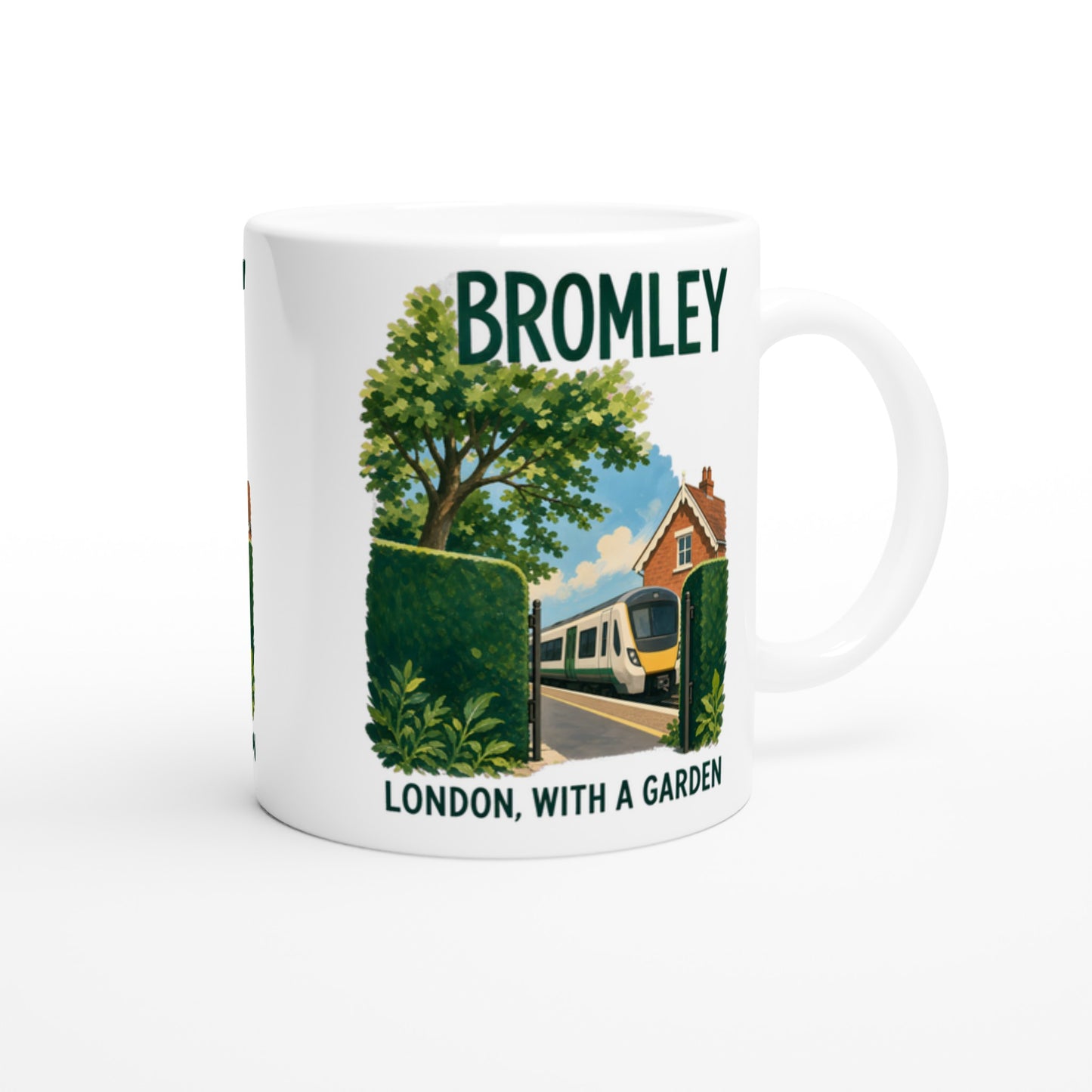 Bromley: London with a Garden Mug — product view 2