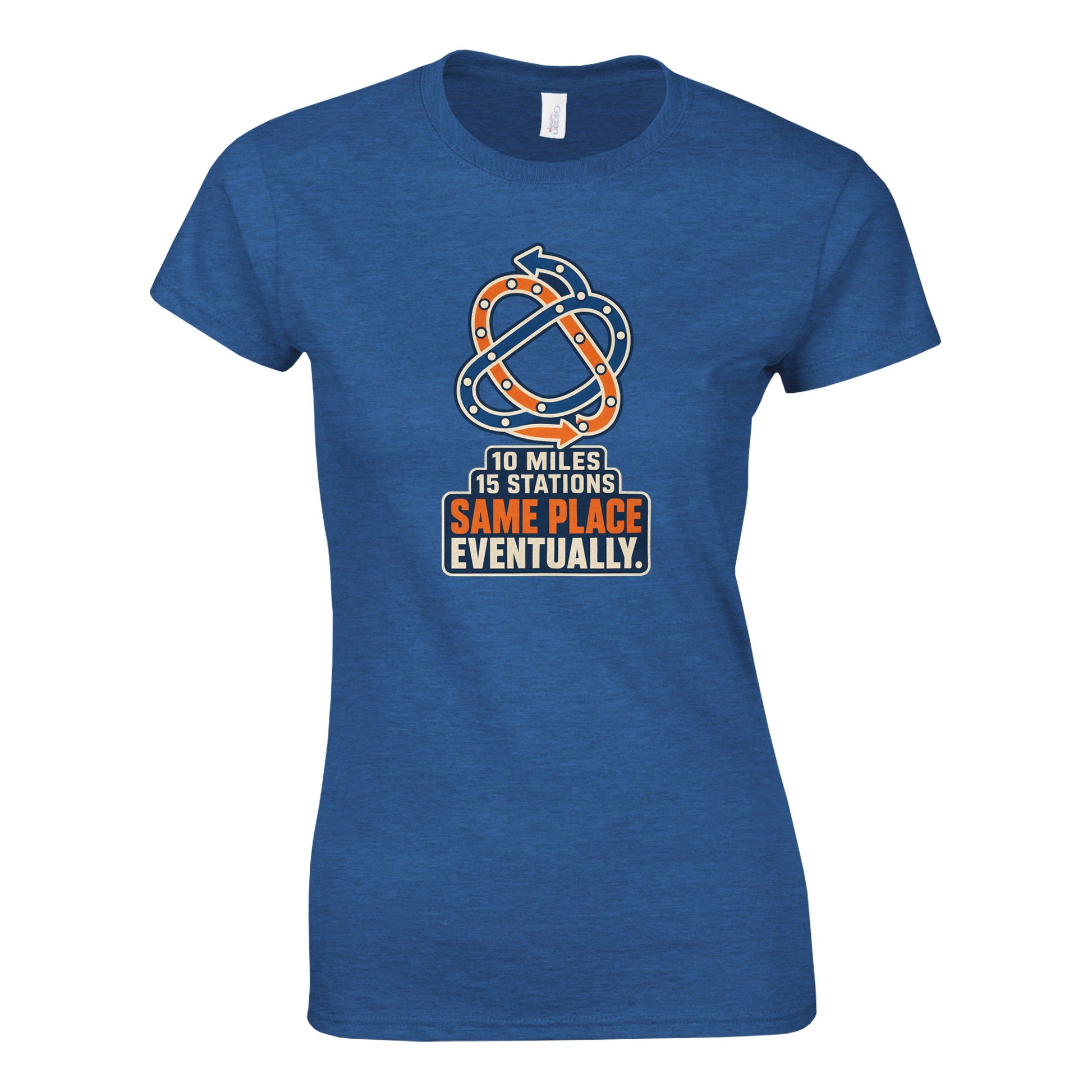 Glasgow Same Place Eventually Women's T-shirt — product view 5
