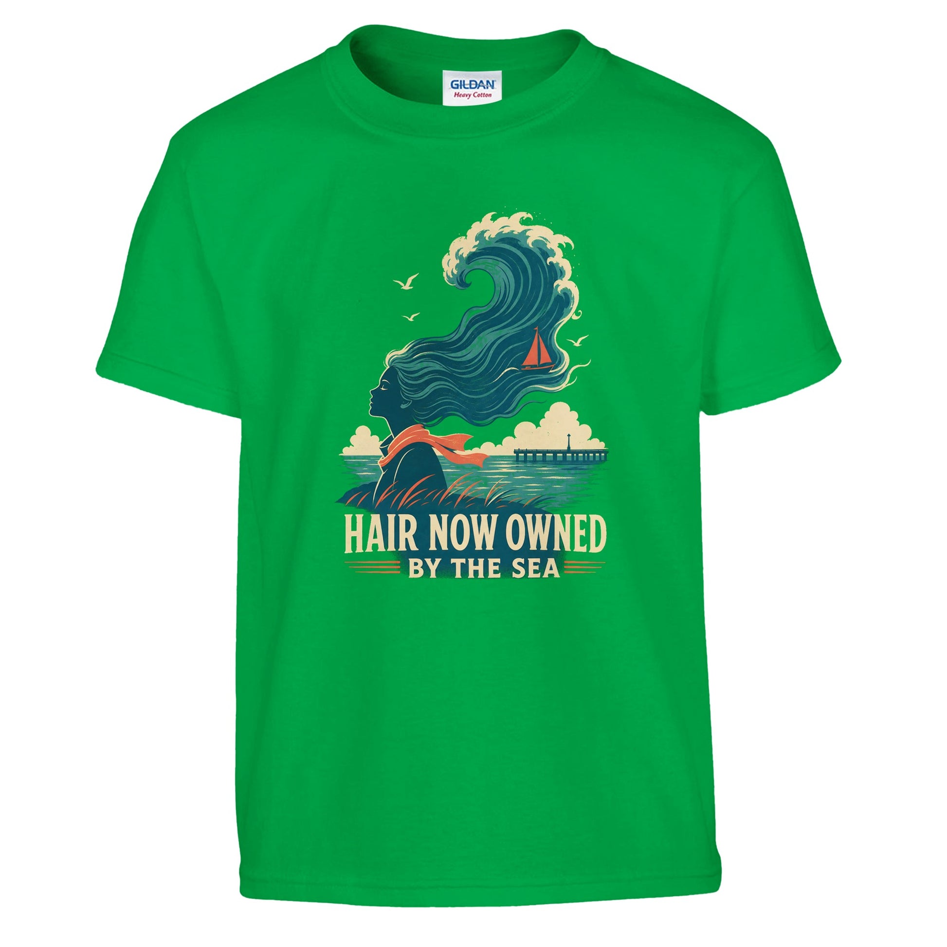 Hair Now Owned by the Sea Kids' T-shirt — product view 8