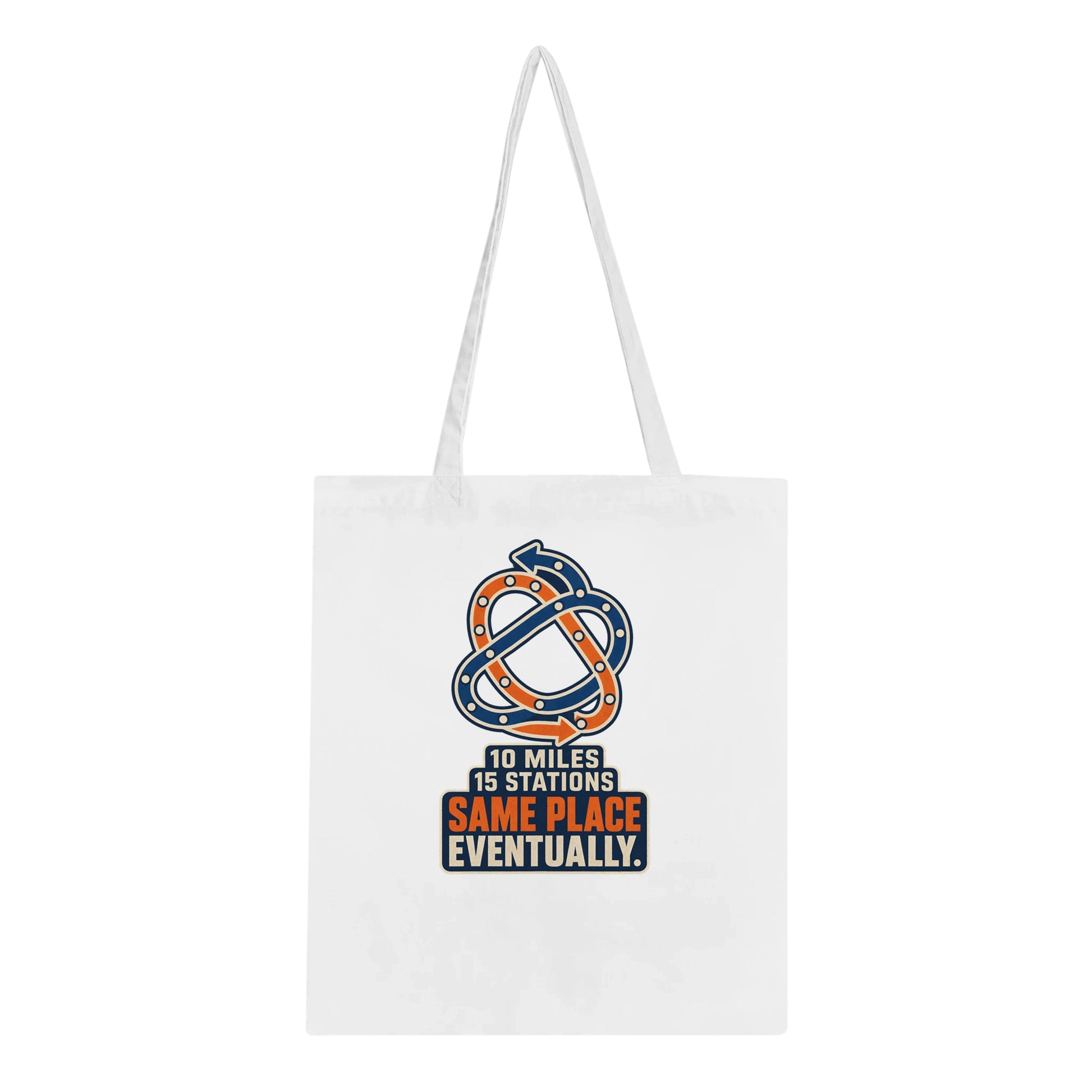 Glasgow Same Place Eventually Tote Bag — product view 1