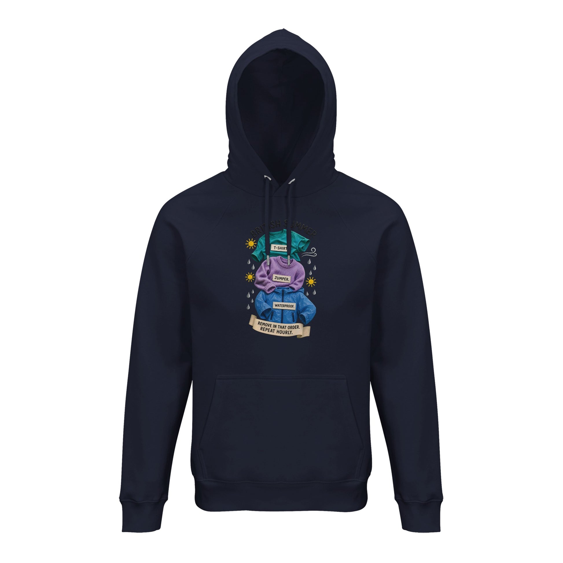 British Summer: Repeat Layers Hourly Hoodie — product view 3