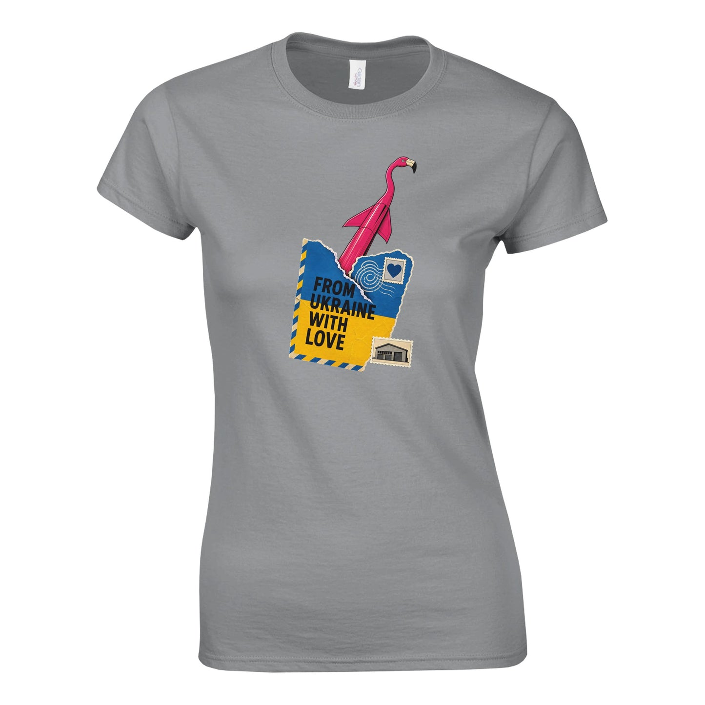 From Ukraine With Love Women's T-shirt — product view 10