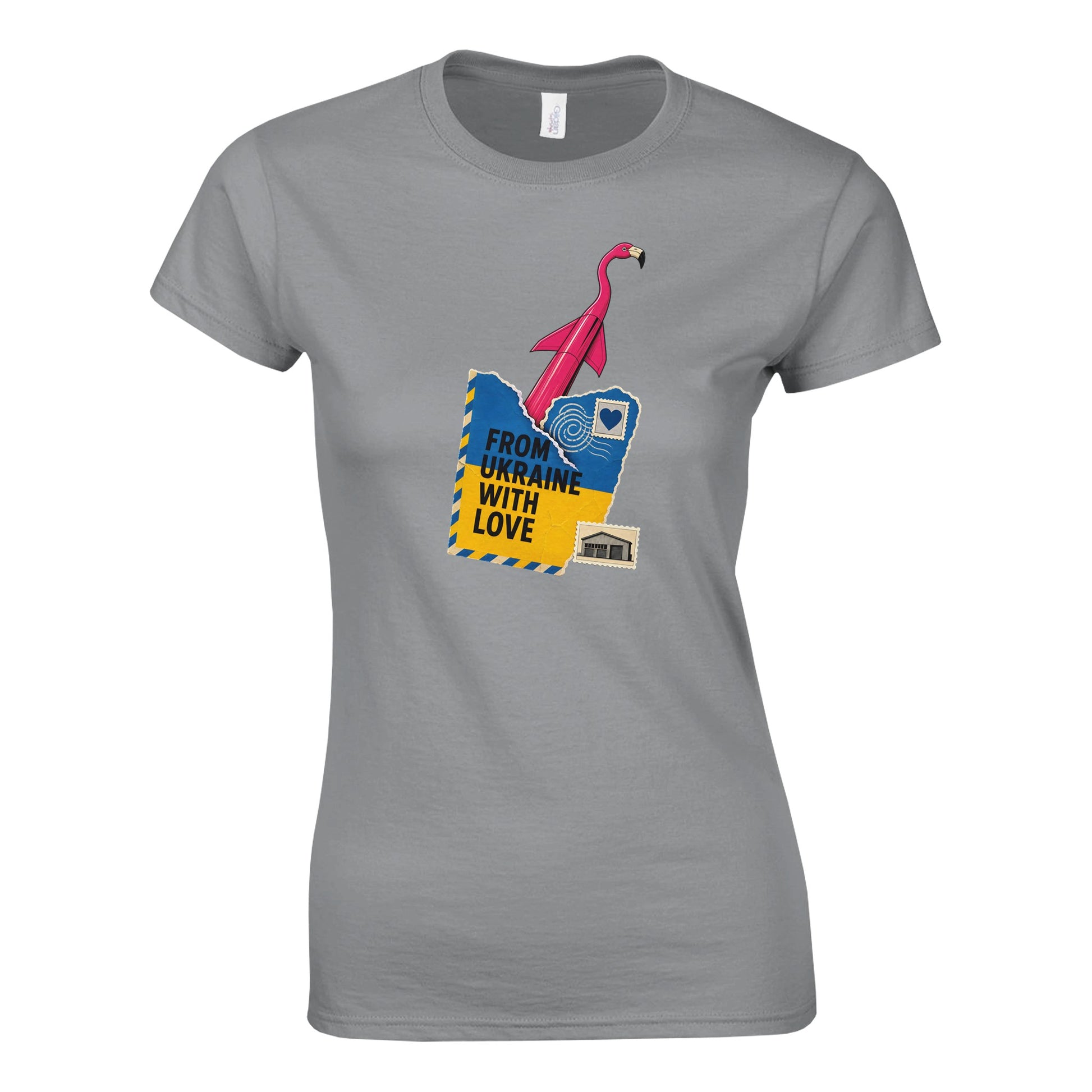 From Ukraine With Love Women's T-shirt — product view 10