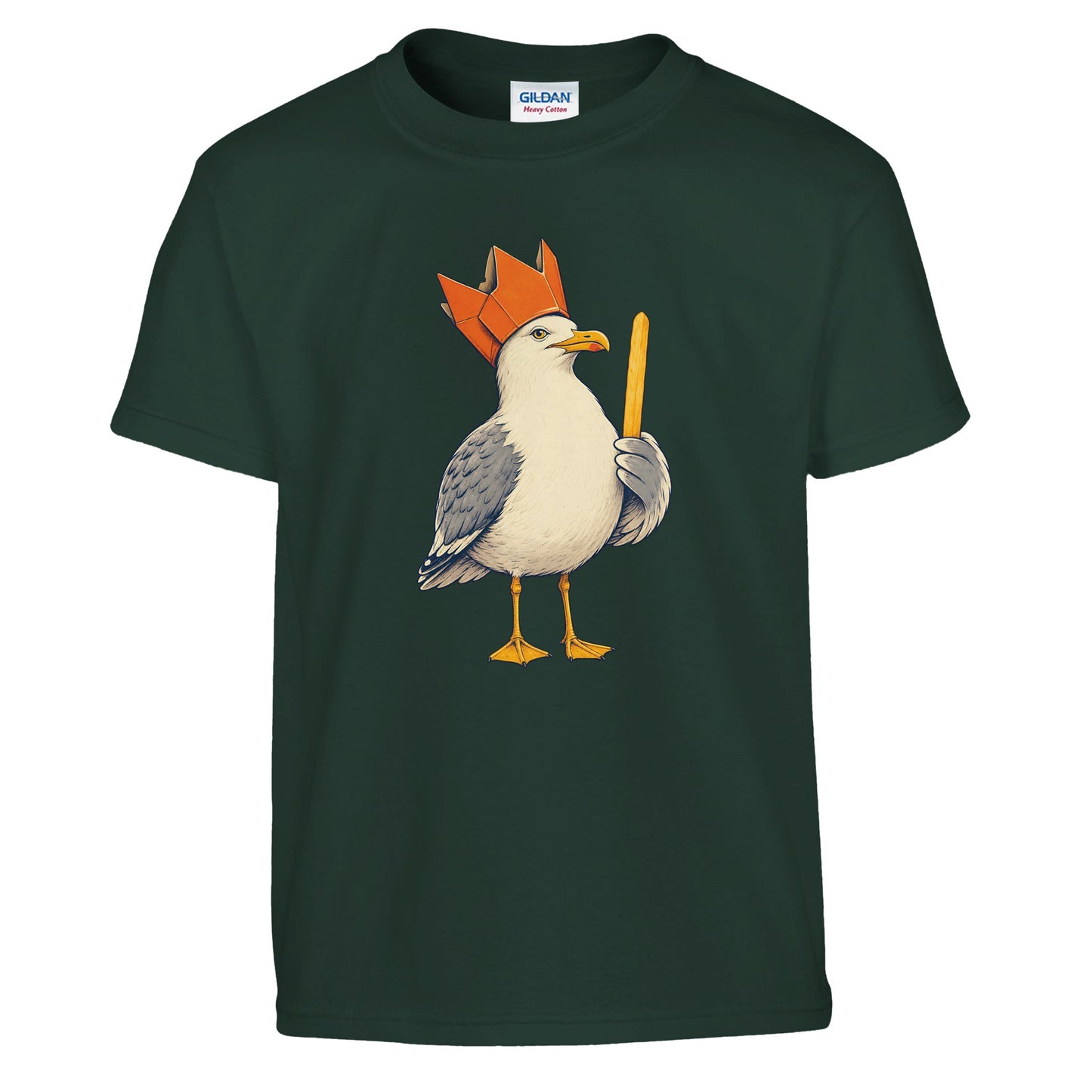 The Chip Crown Gull Kids' T-shirt — product view 13
