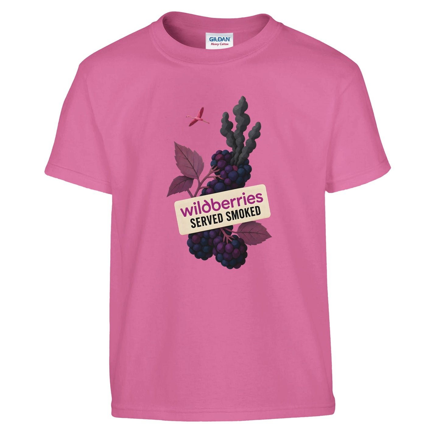 Wildberries, Served Smoked Kids' T-shirt — product view 10