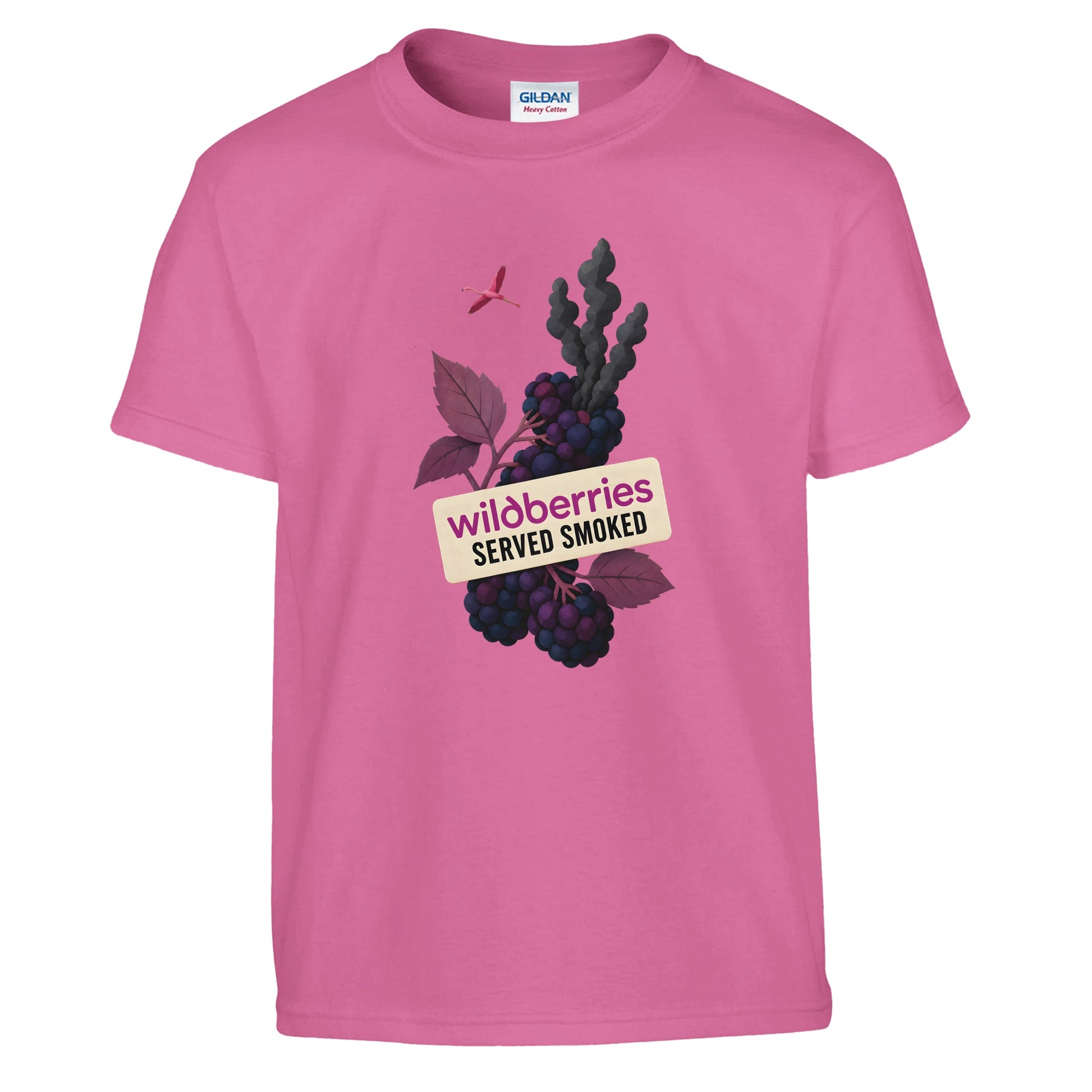 Wildberries, Served Smoked Kids' T-shirt — product view 10