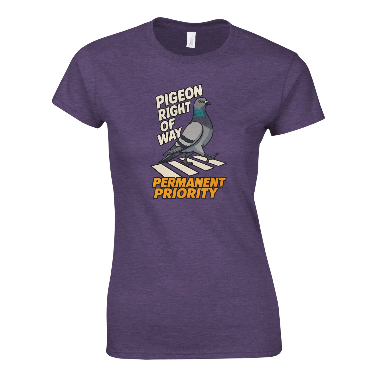 Pigeon Right of Way Women's T-shirt — product view 9