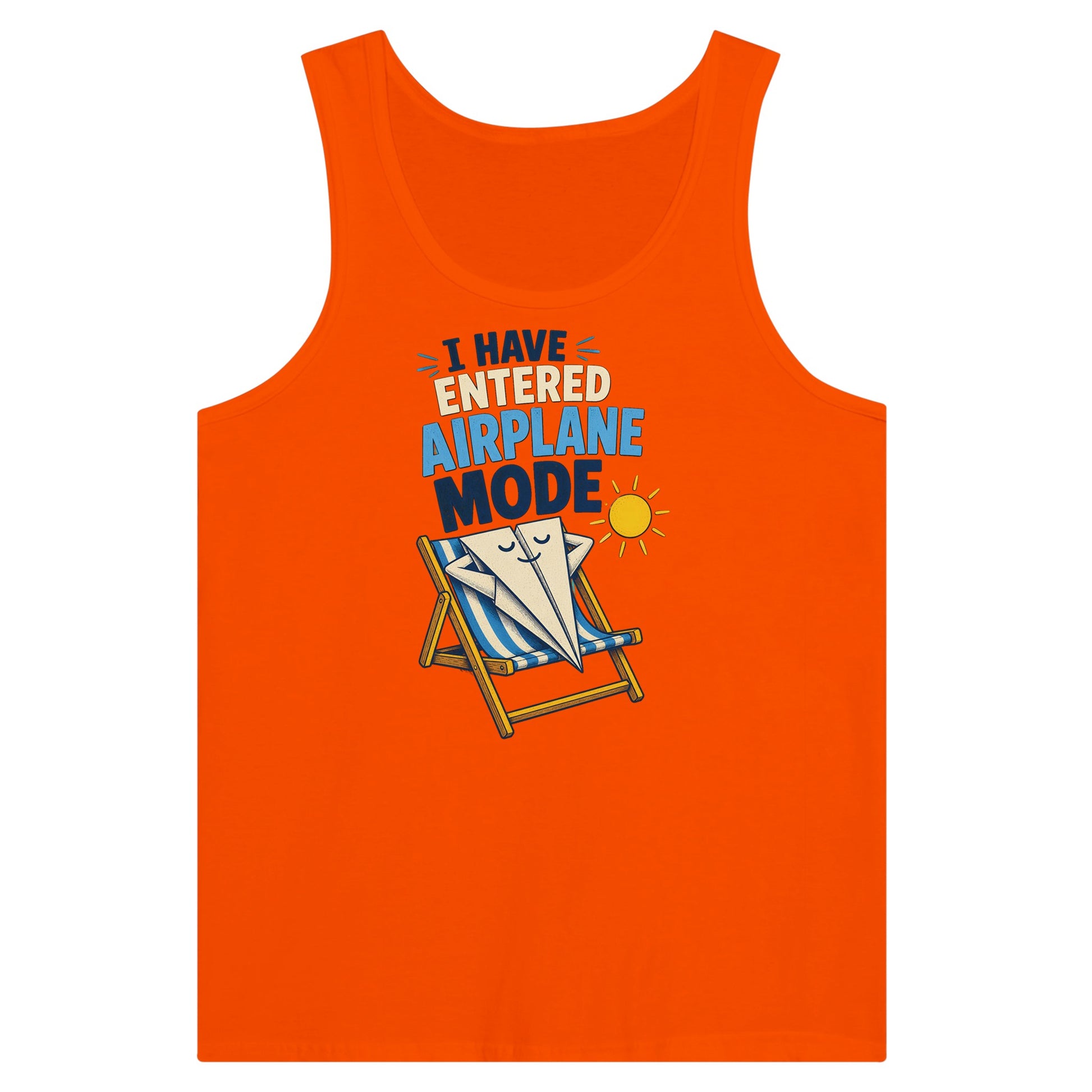 I Have Entered Airplane Mode Graphic Premium Unisex Tank Top — product view 7