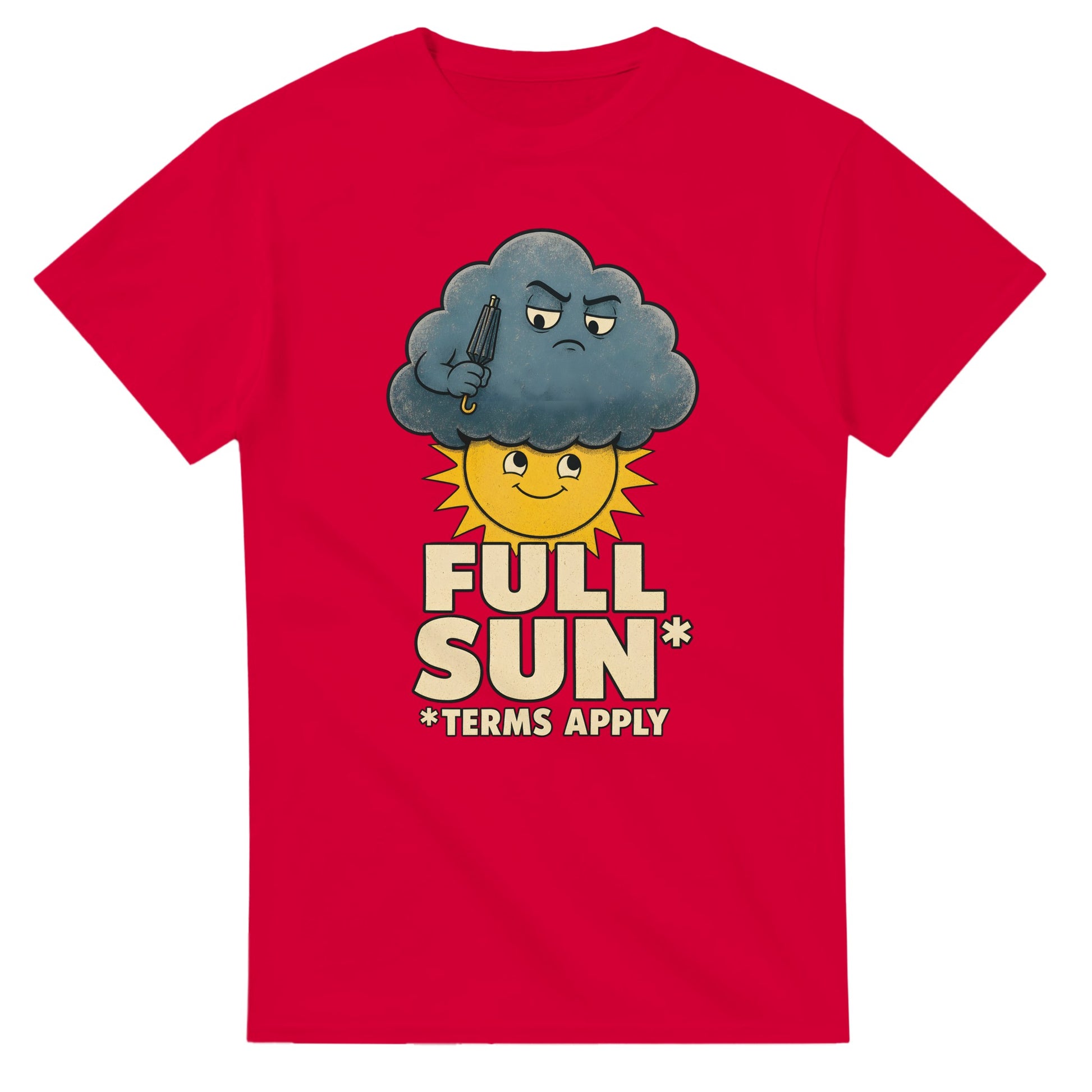 Full Sun, Terms Apply Weather Graphic T-shirt — product view 9