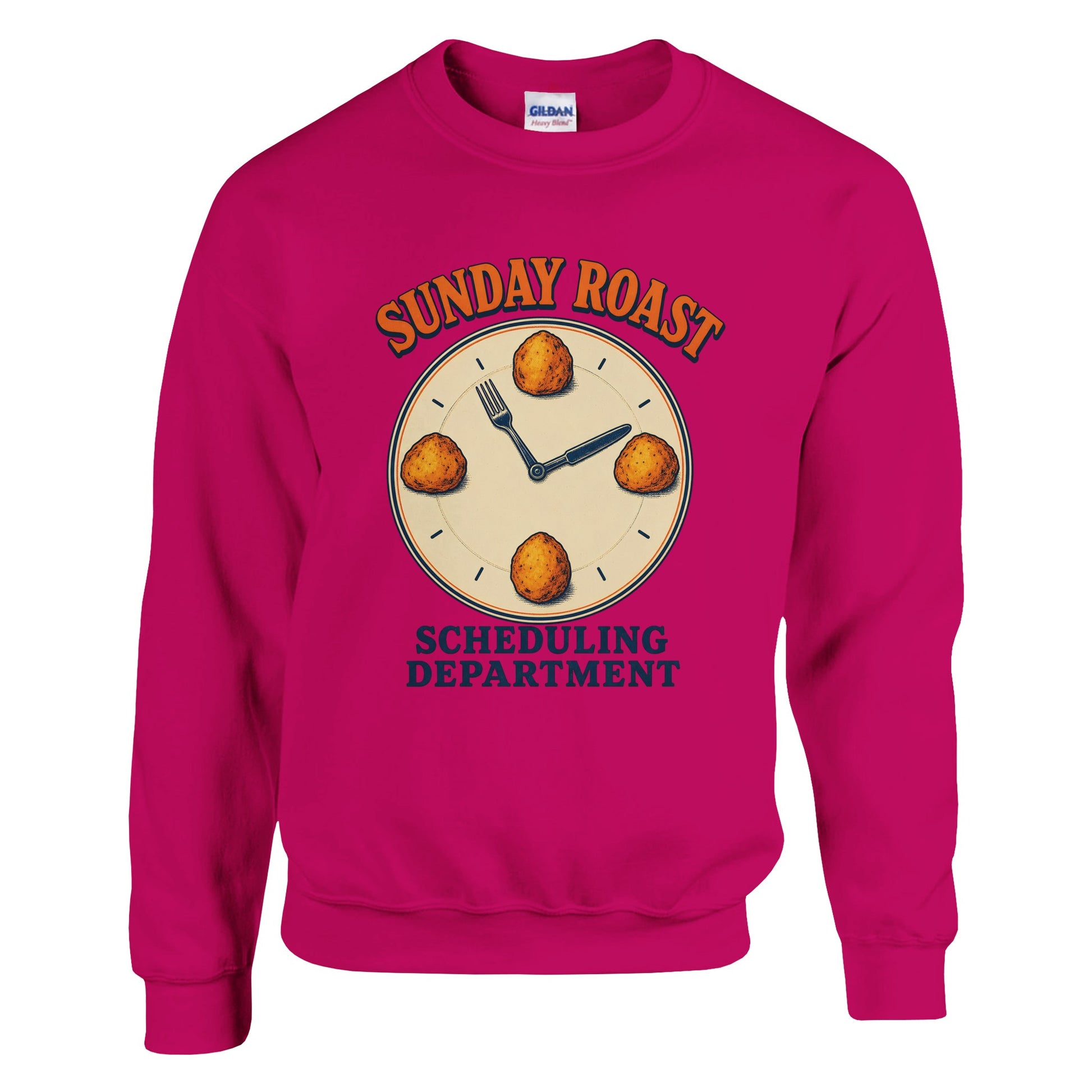 Sunday Roast Scheduling Department Sweatshirt — product view 2