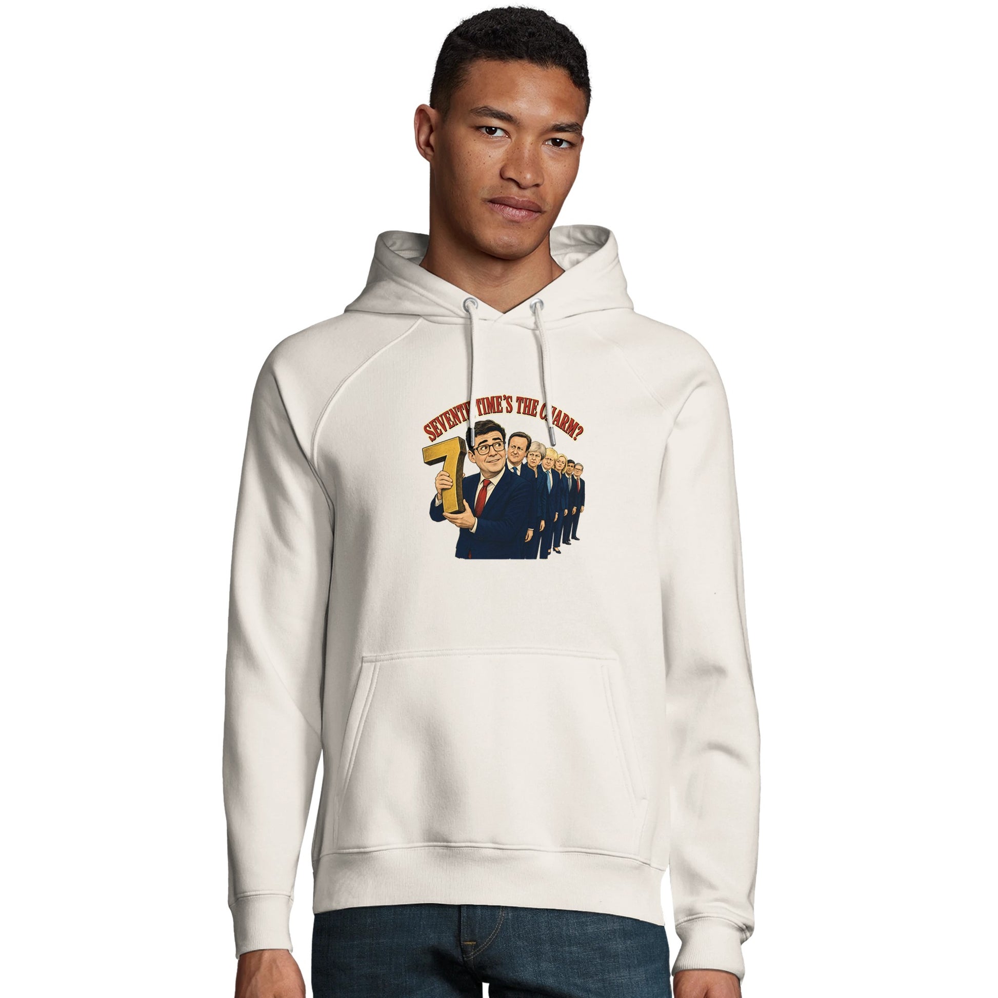 Seventh Time’s the Charm? UK Prime Minister Caricature Hoodie — product view 6