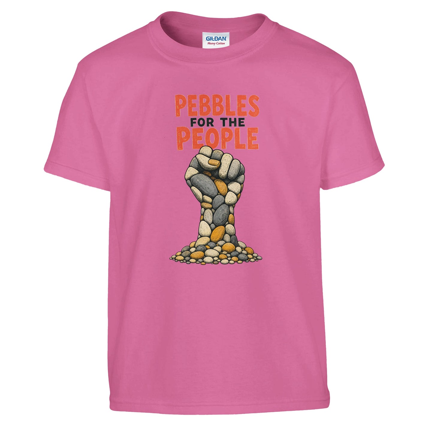 Pebbles for the People Graphic Kids' T-shirt — product view 10