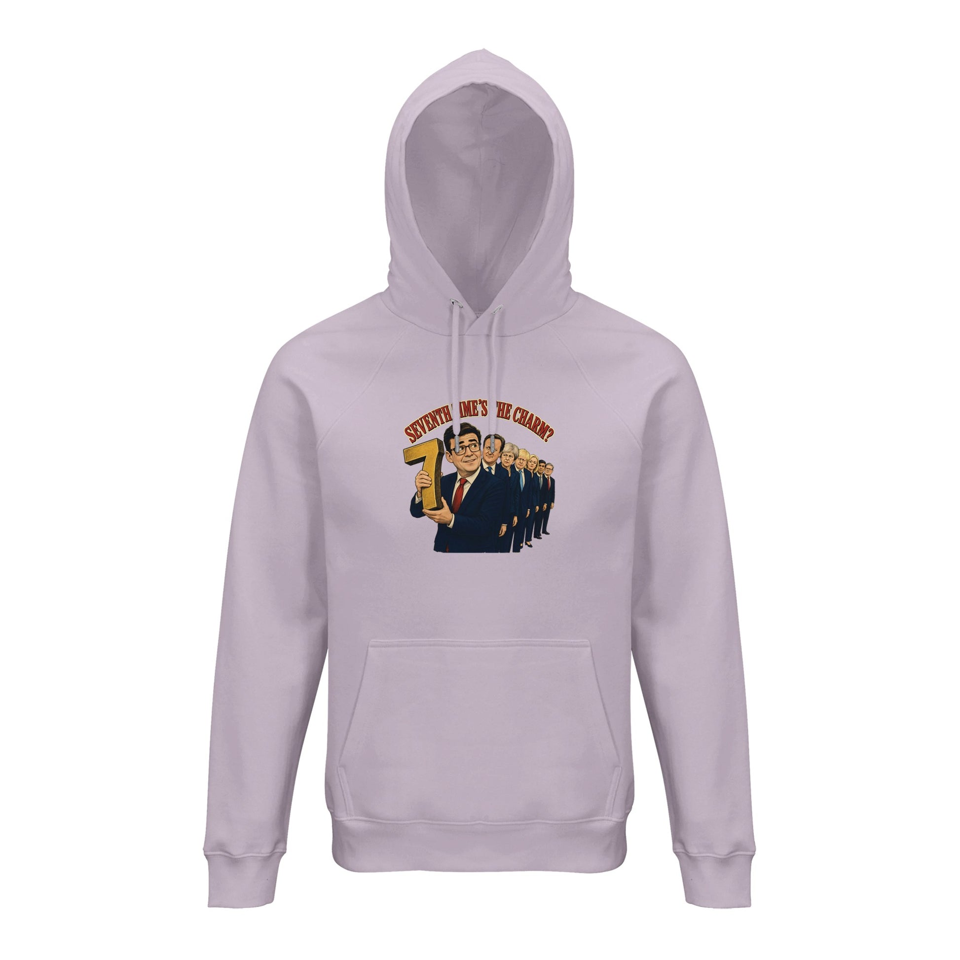 Seventh Time’s the Charm? UK Prime Minister Caricature Hoodie — product view 4