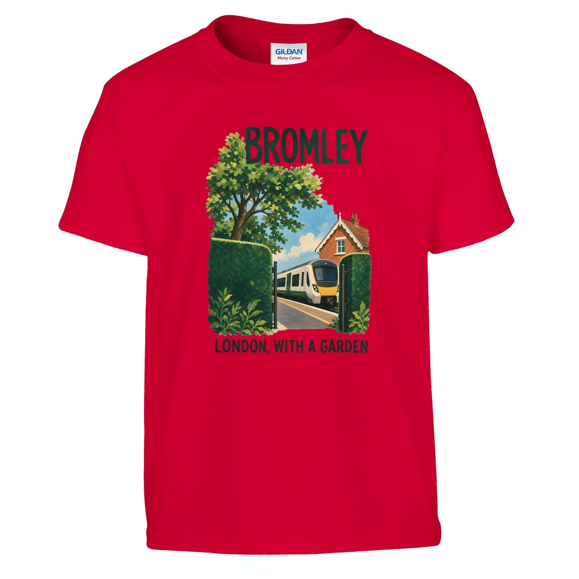 Bromley: London with a Garden Kids' T-shirt — product view 5