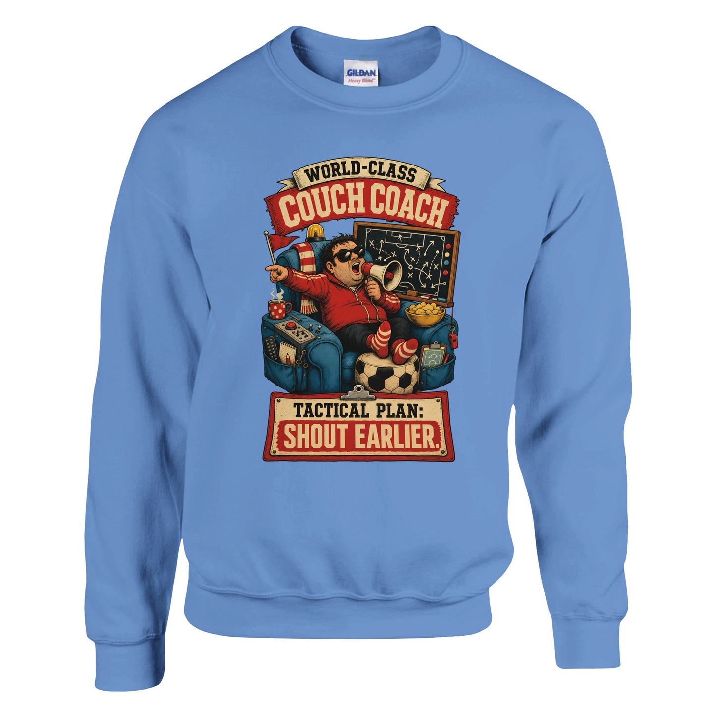 World-Class Couch Coach Sweatshirt — product view 7