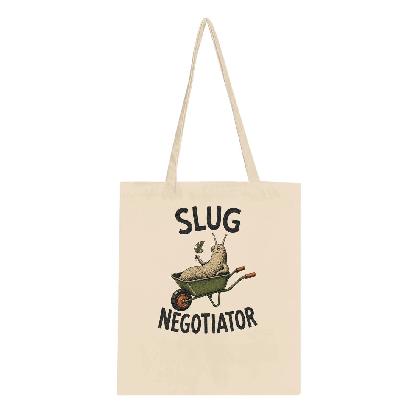 Slug Negotiator Garden Graphic Tote Bag