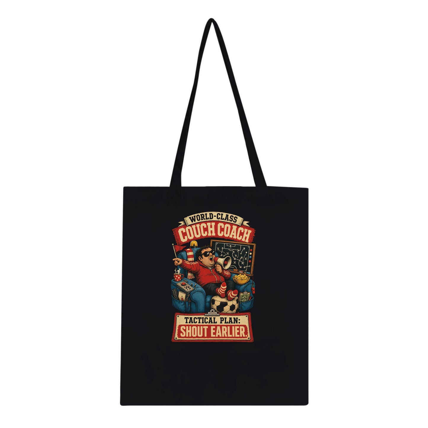 World-Class Couch Coach Tote Bag — product view 3