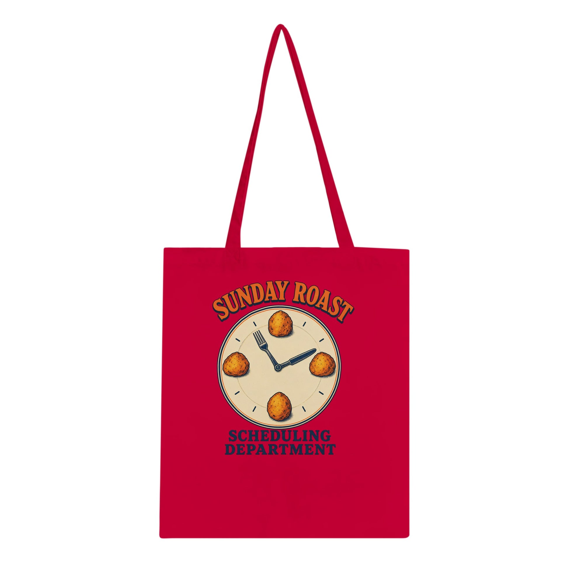 Sunday Roast Scheduling Department Tote Bag — product view 5