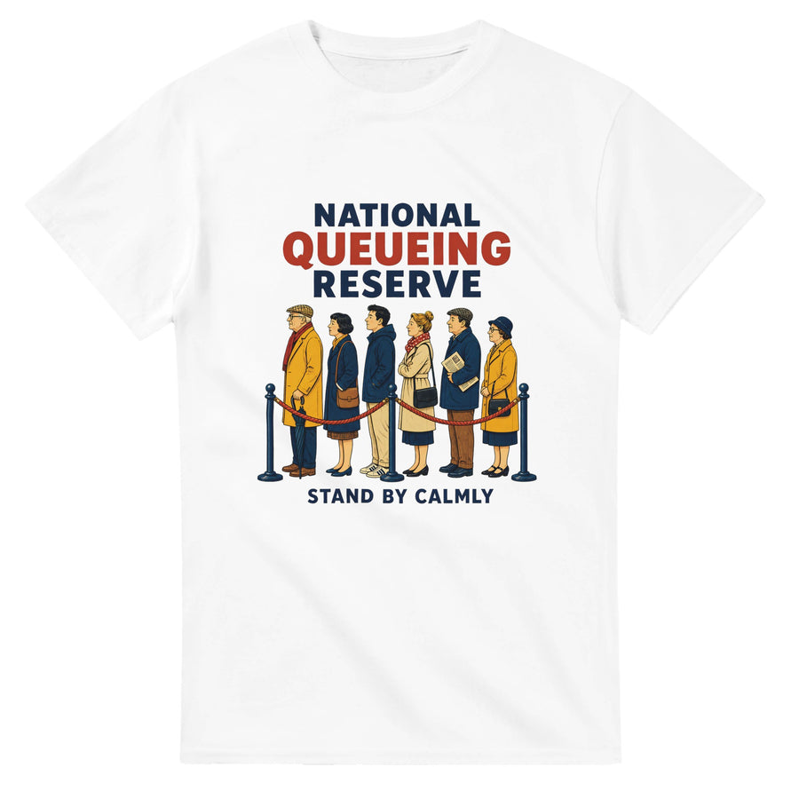 National Queueing Reserve – British Queue Graphic