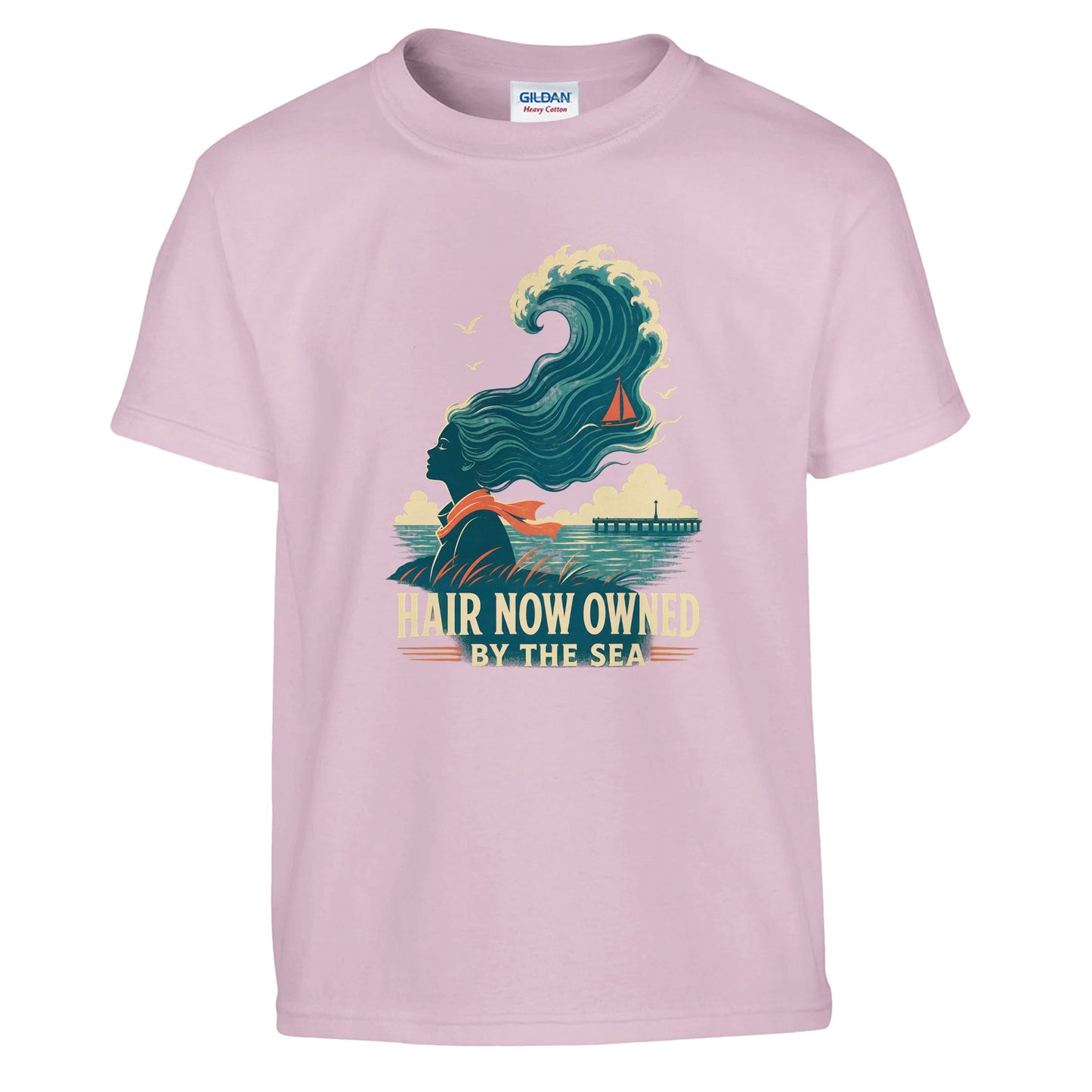 Hair Now Owned by the Sea Kids' T-shirt — product view 9