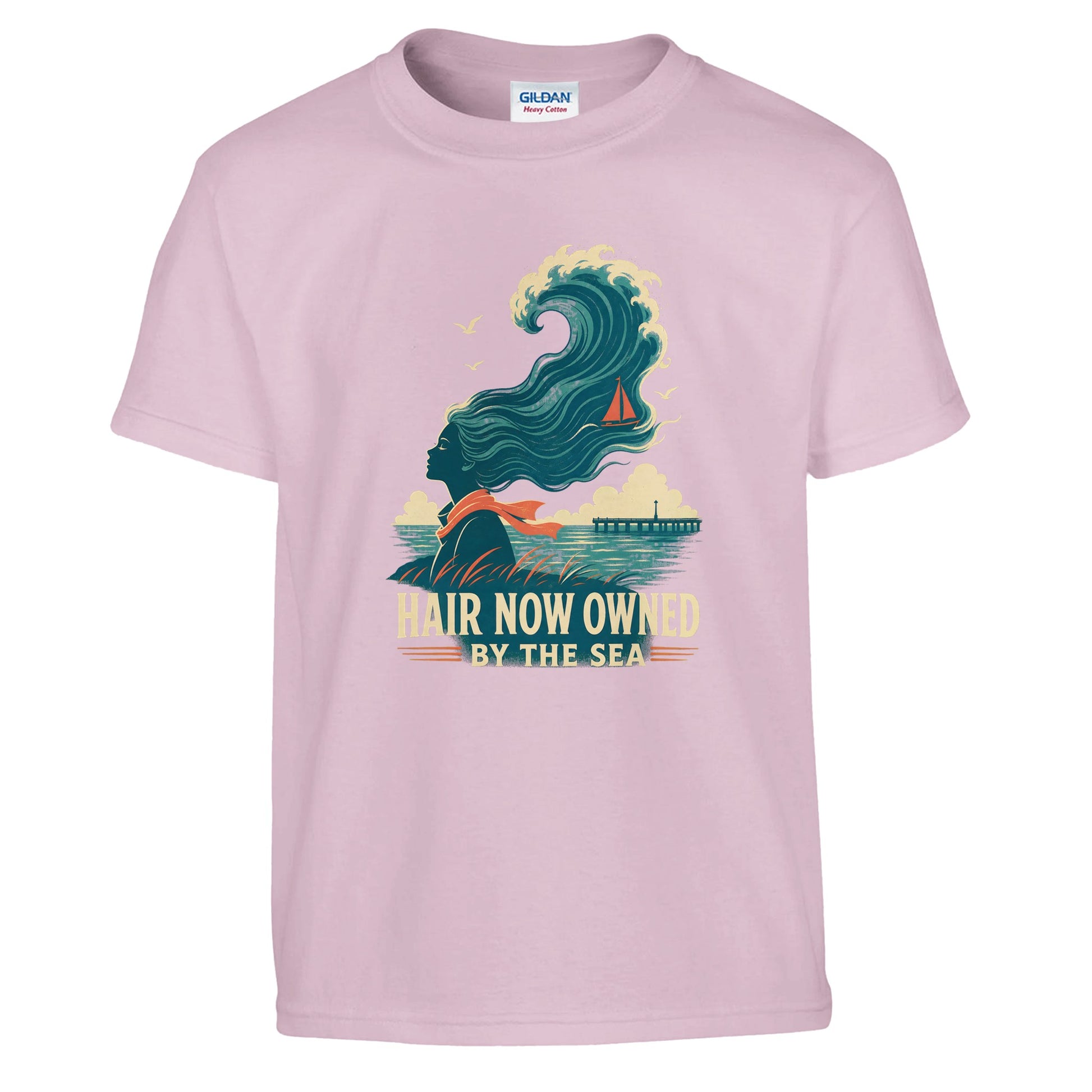 Hair Now Owned by the Sea Kids' T-shirt — product view 9