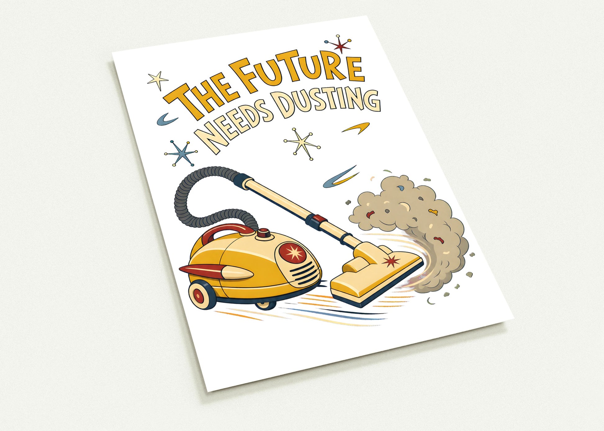 The Future Needs Dusting Postcard Pack — product view 2