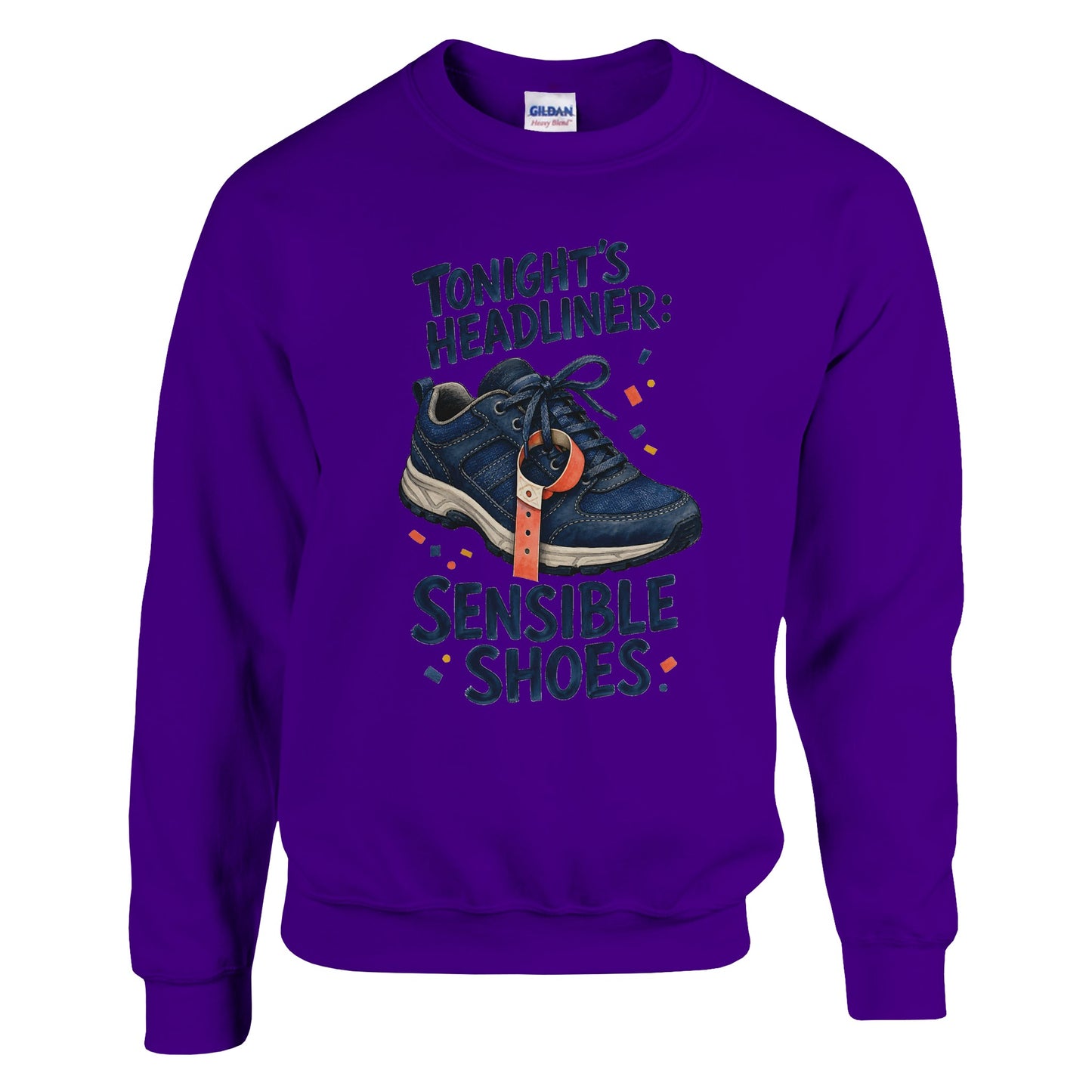 Tonight's Headliner: Sensible Shoes Concert Sweatshirt — product view 6