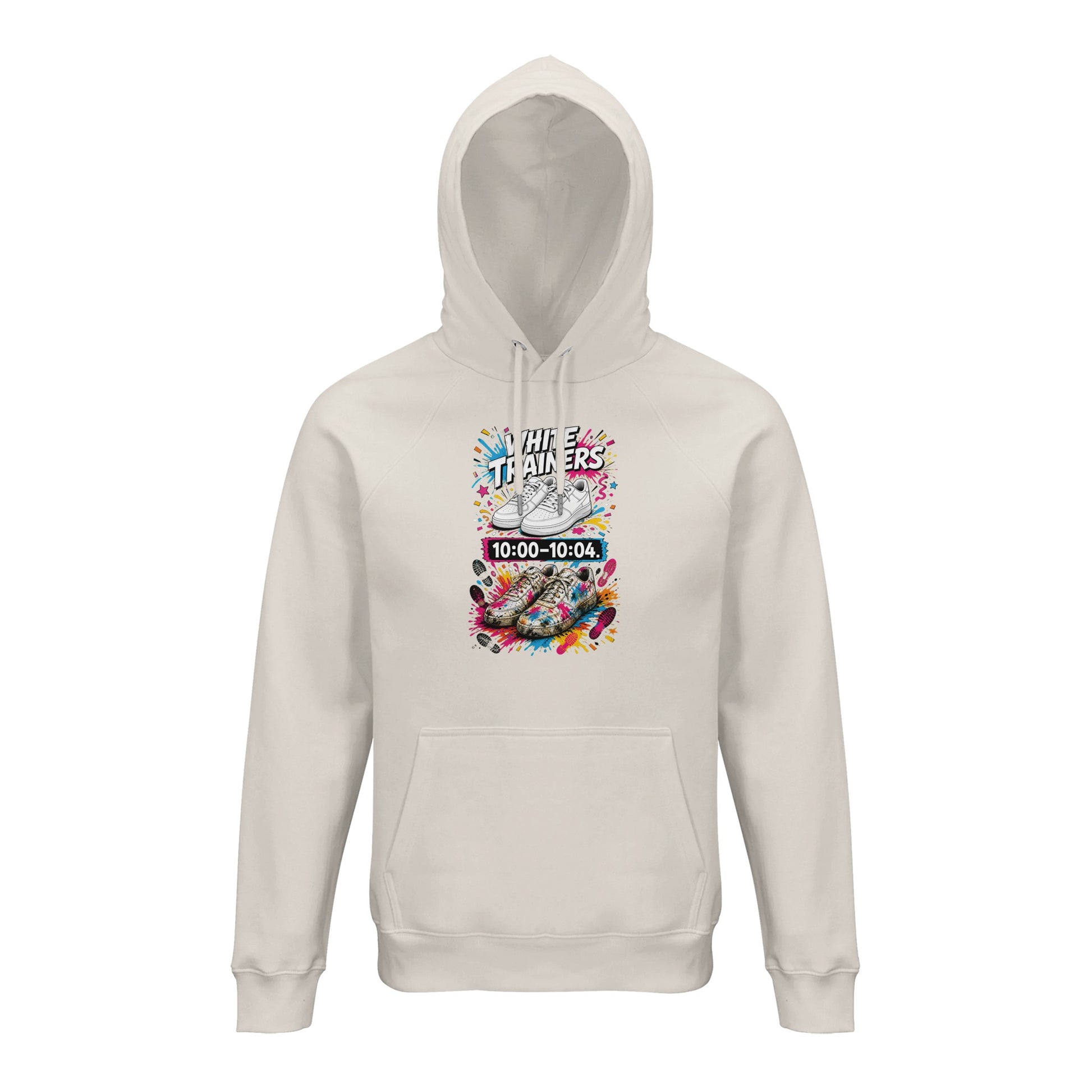 White Trainers: 10:00–10:04 Hoodie — product view 1