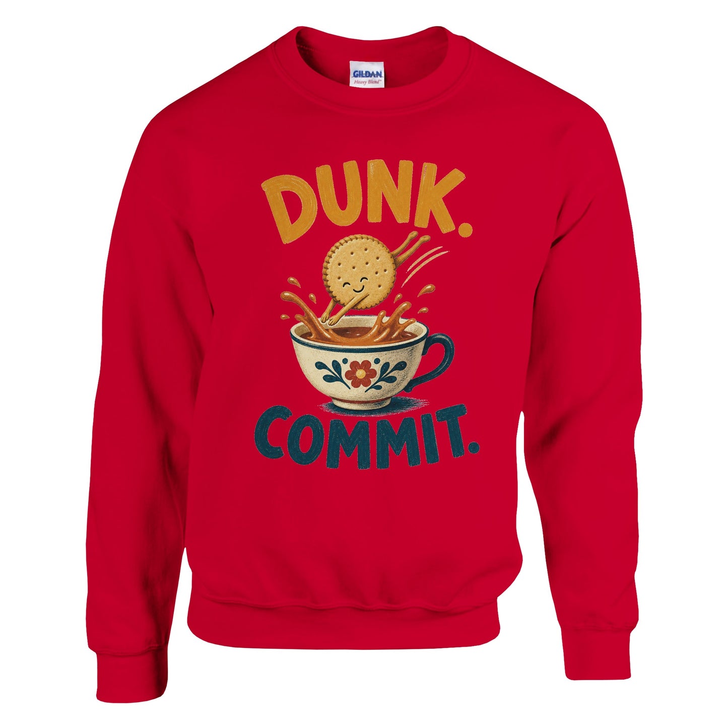 Dunk. Commit. Tea Biscuit Graphic Sweatshirt — product view 3