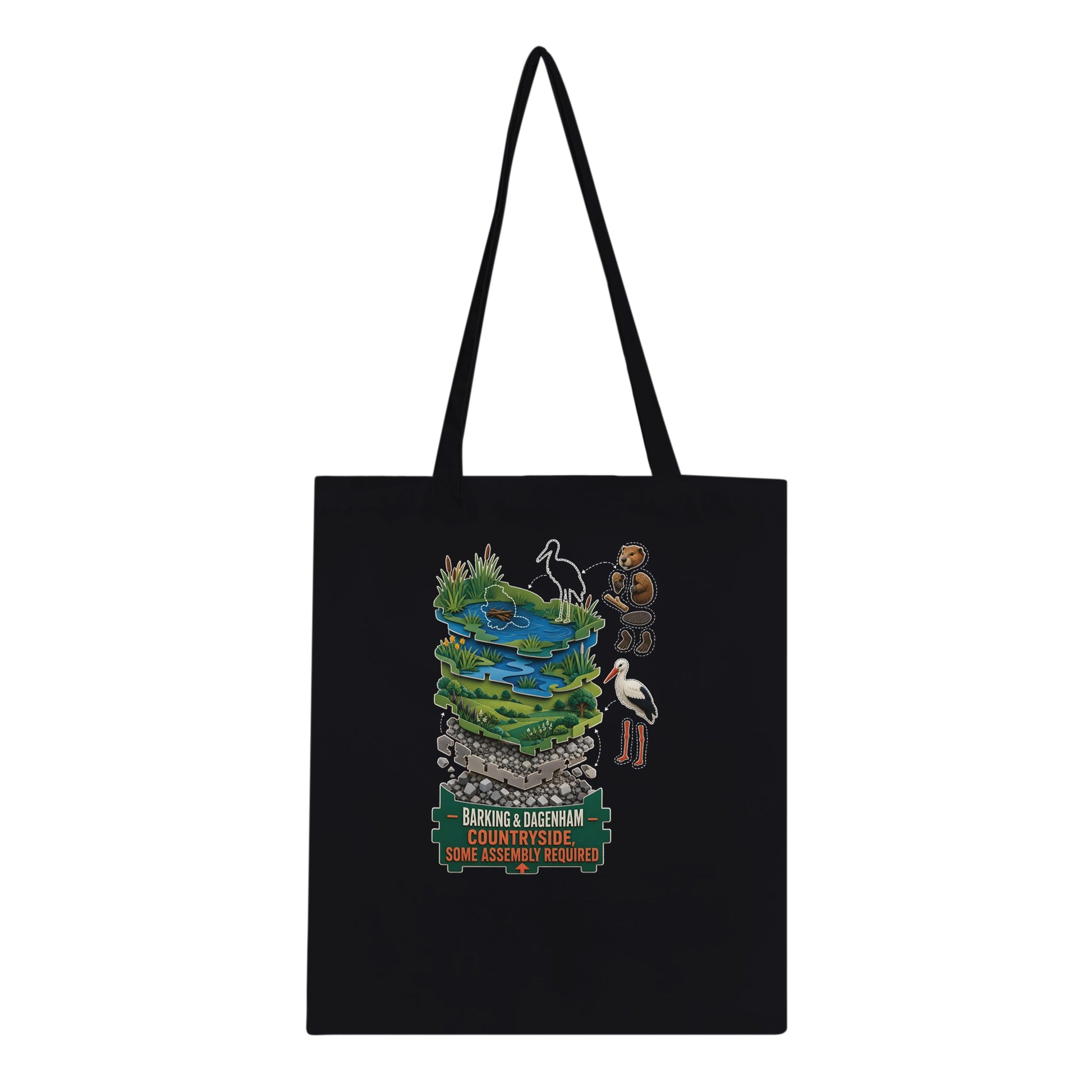 Barking & Dagenham Countryside Tote Bag — product view 4