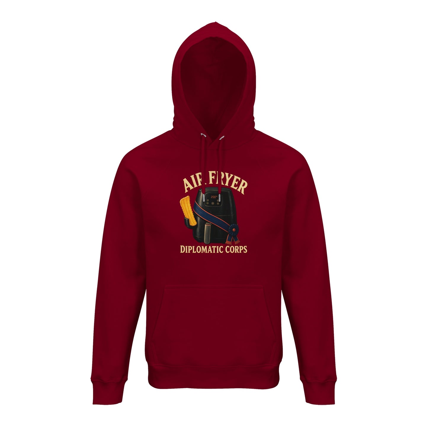 Air Fryer Diplomatic Corps Hoodie — product view 4