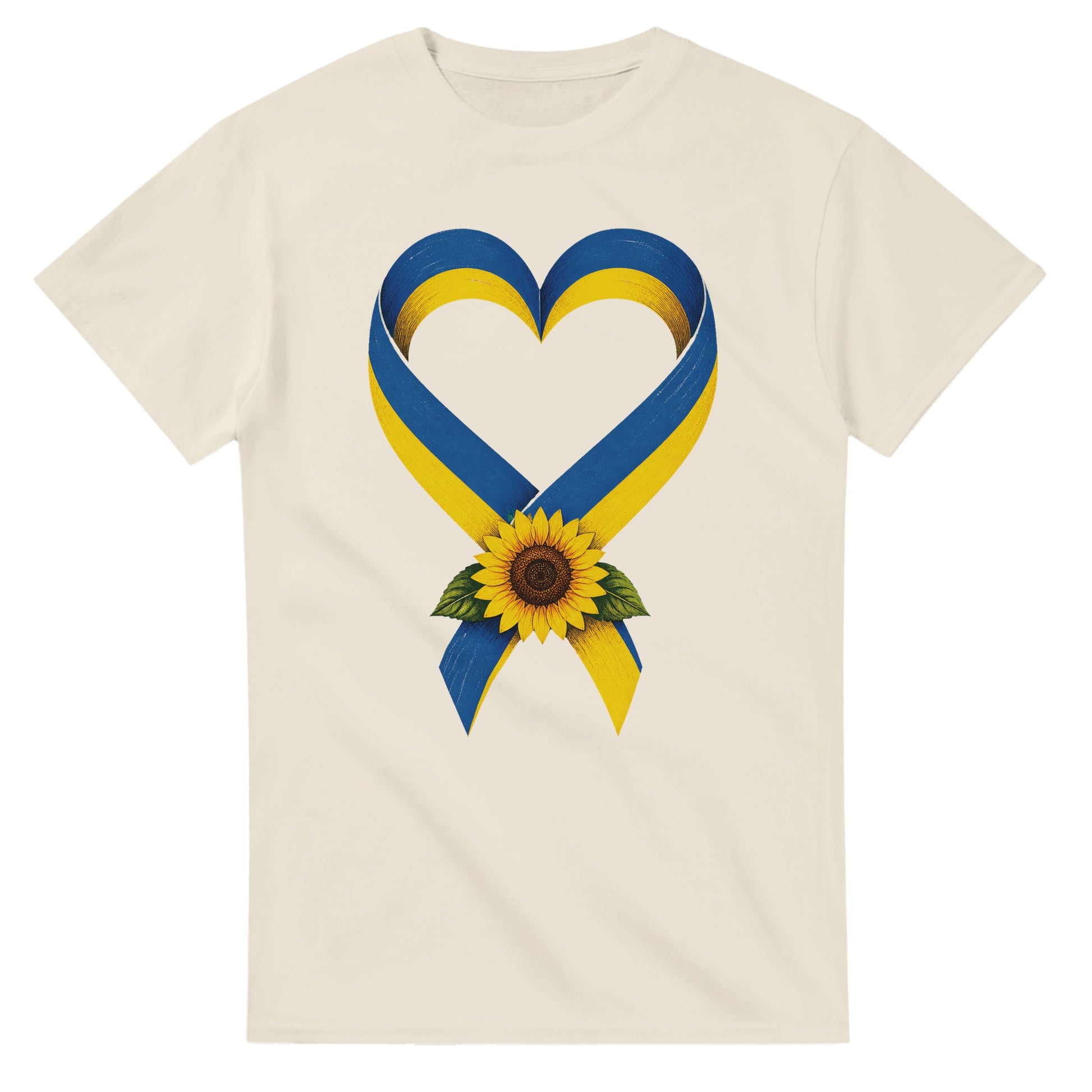 Ukraine Solidarity Ribbon T-shirt — product view 8