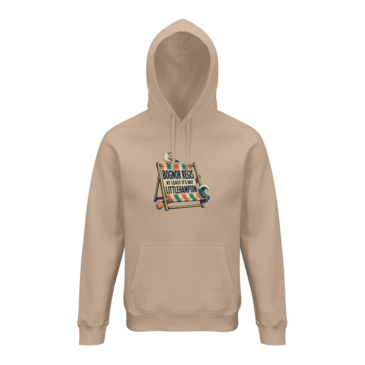 Bognor Regis — At Least It's Not Littlehampton Hoodie — product view 5