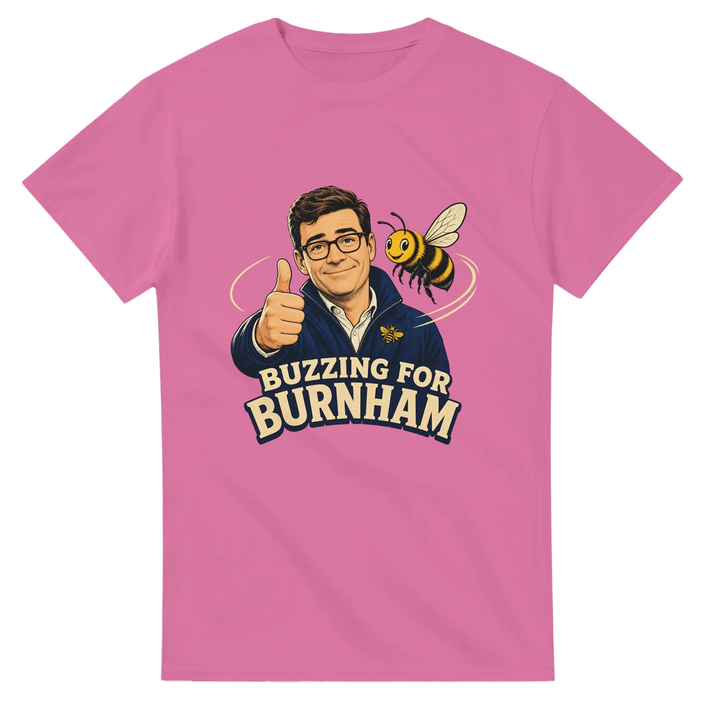 Buzzing for Burnham T-shirt — product view 4