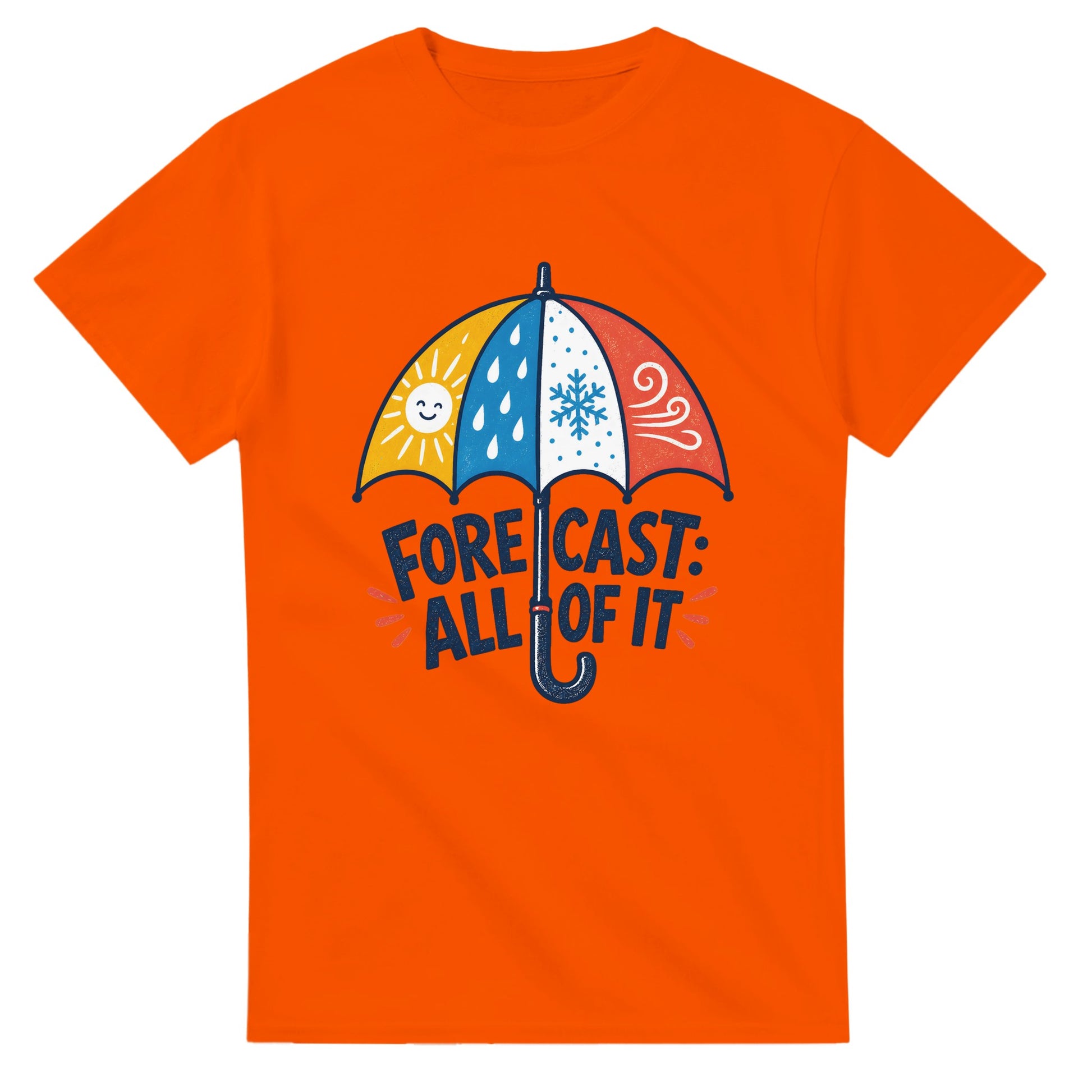 Forecast: All of It British Weather Graphic T-shirt — product view 7